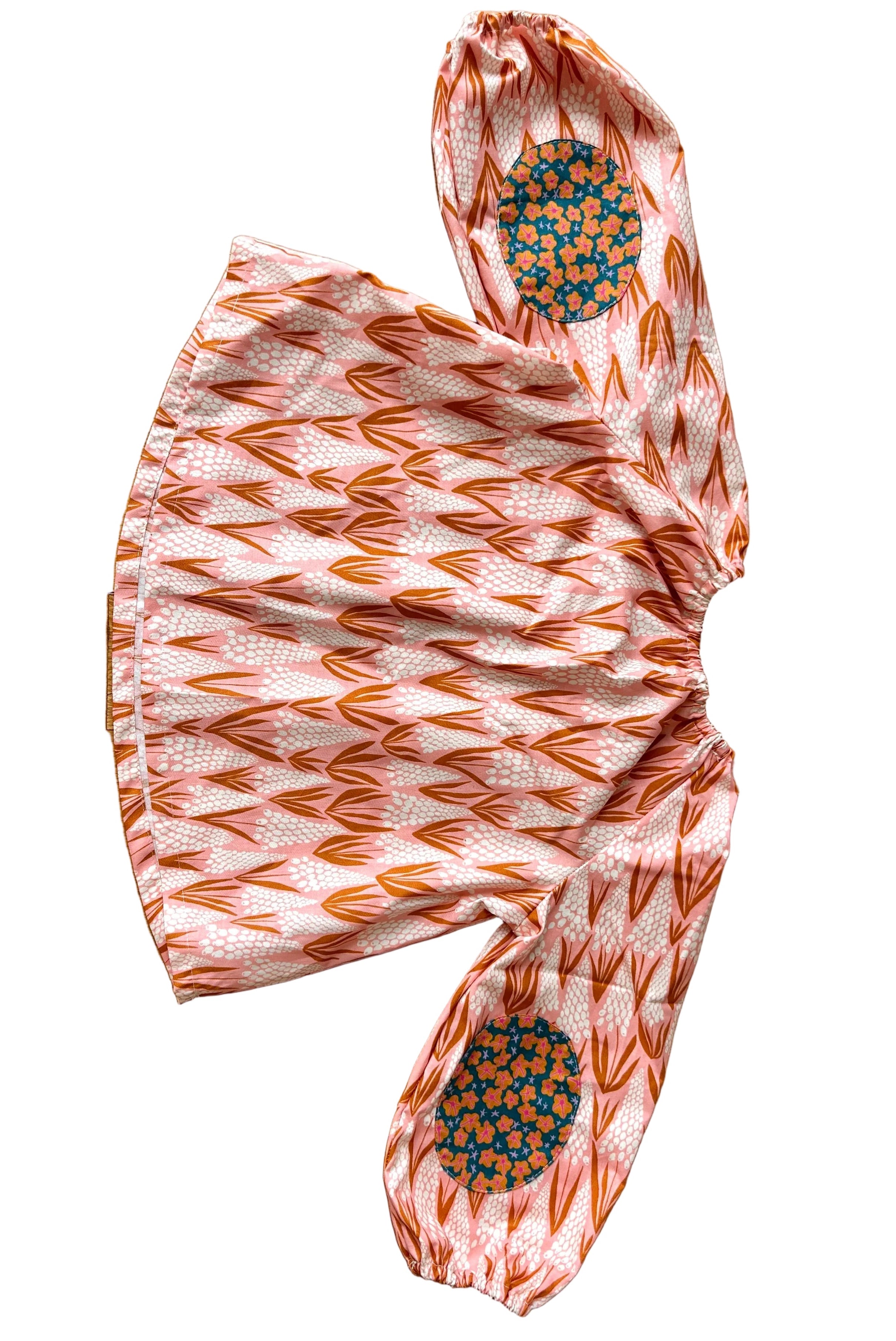Kids Balloon Blouse | the Bashful (Burned Orange)