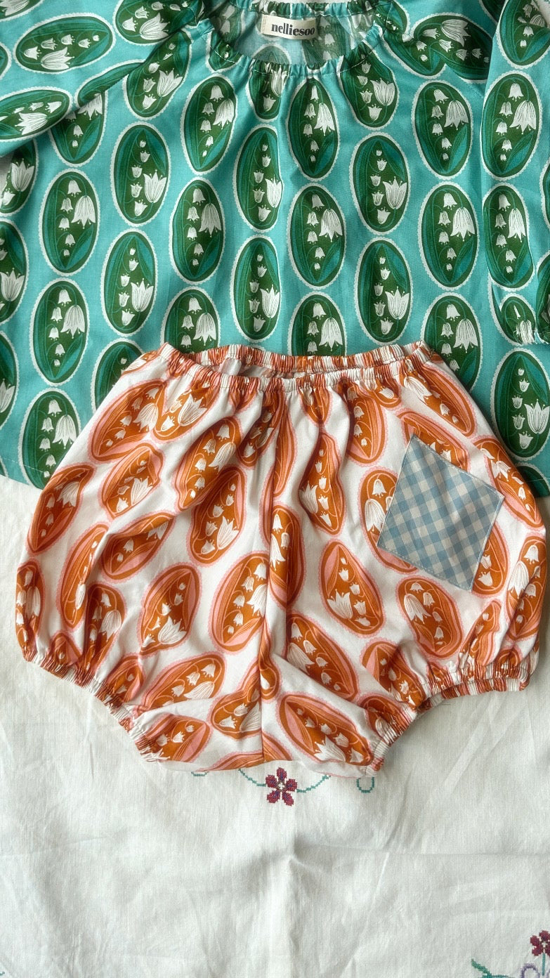 Bloomer Shorts | Lily of the Valley (burned Orange)