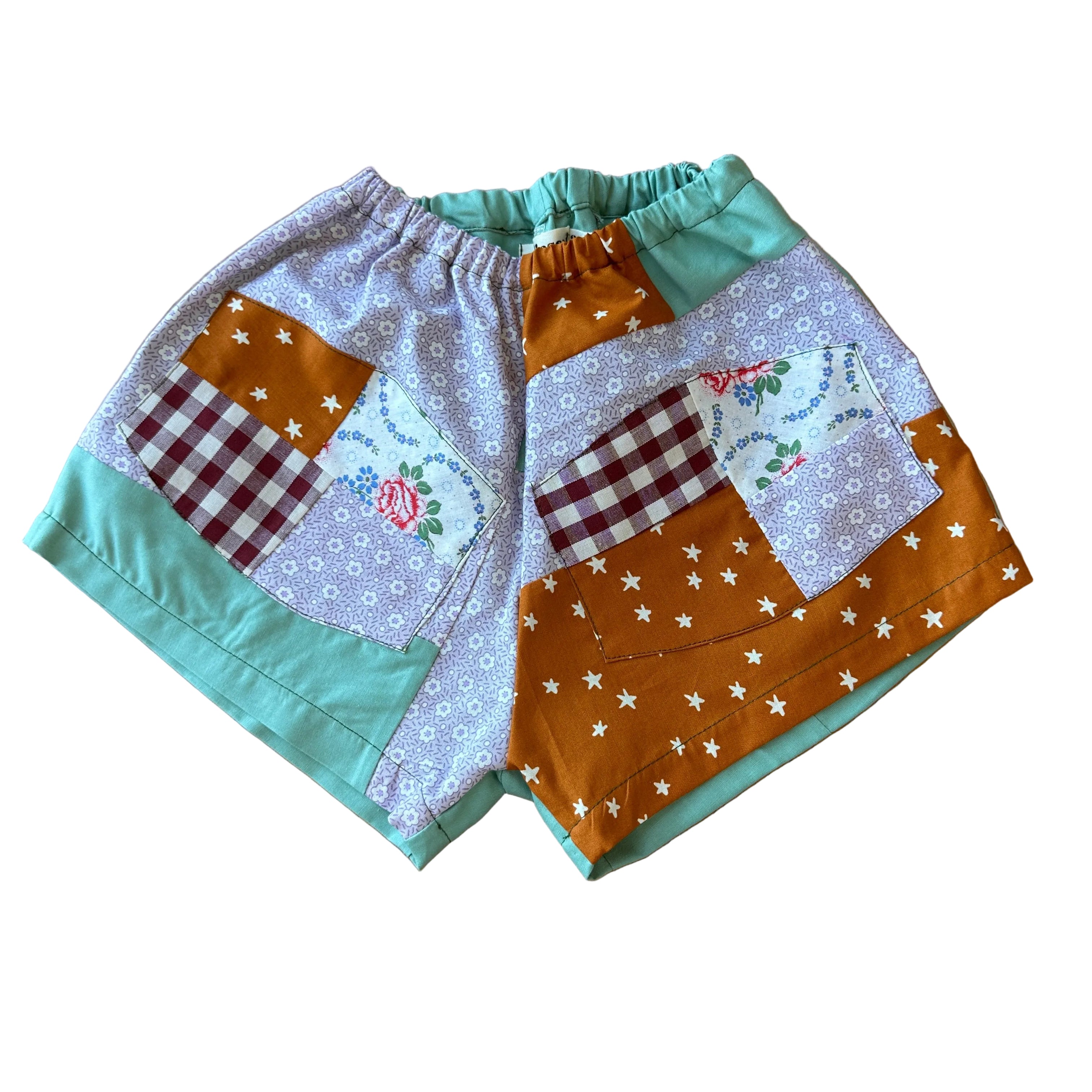 Patchwork Shorts | mommy & me