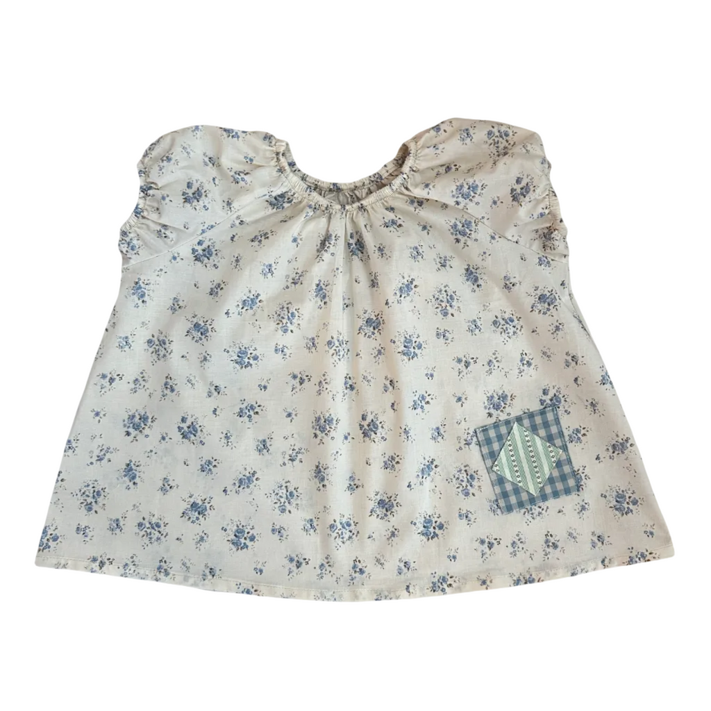 BokHee Blouse | Tiny Blue Roses