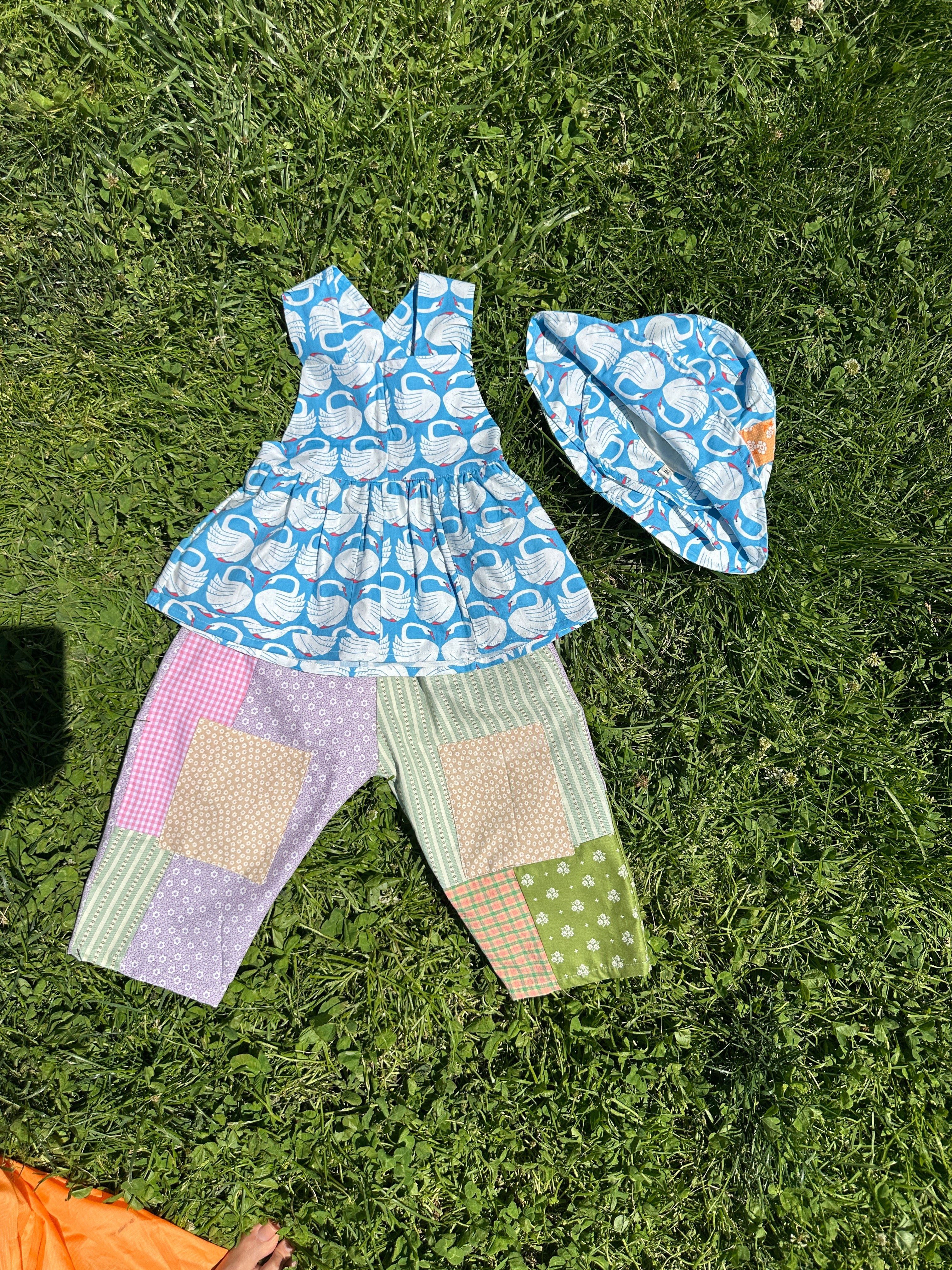 Pinafore | Loving Swans Patchwork