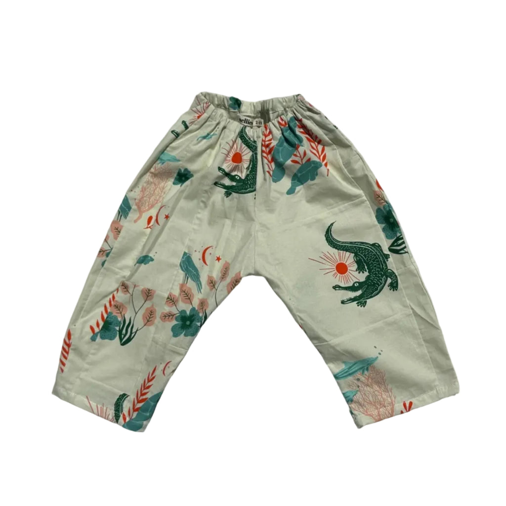 Gojengee Pants | Manatee patchwork