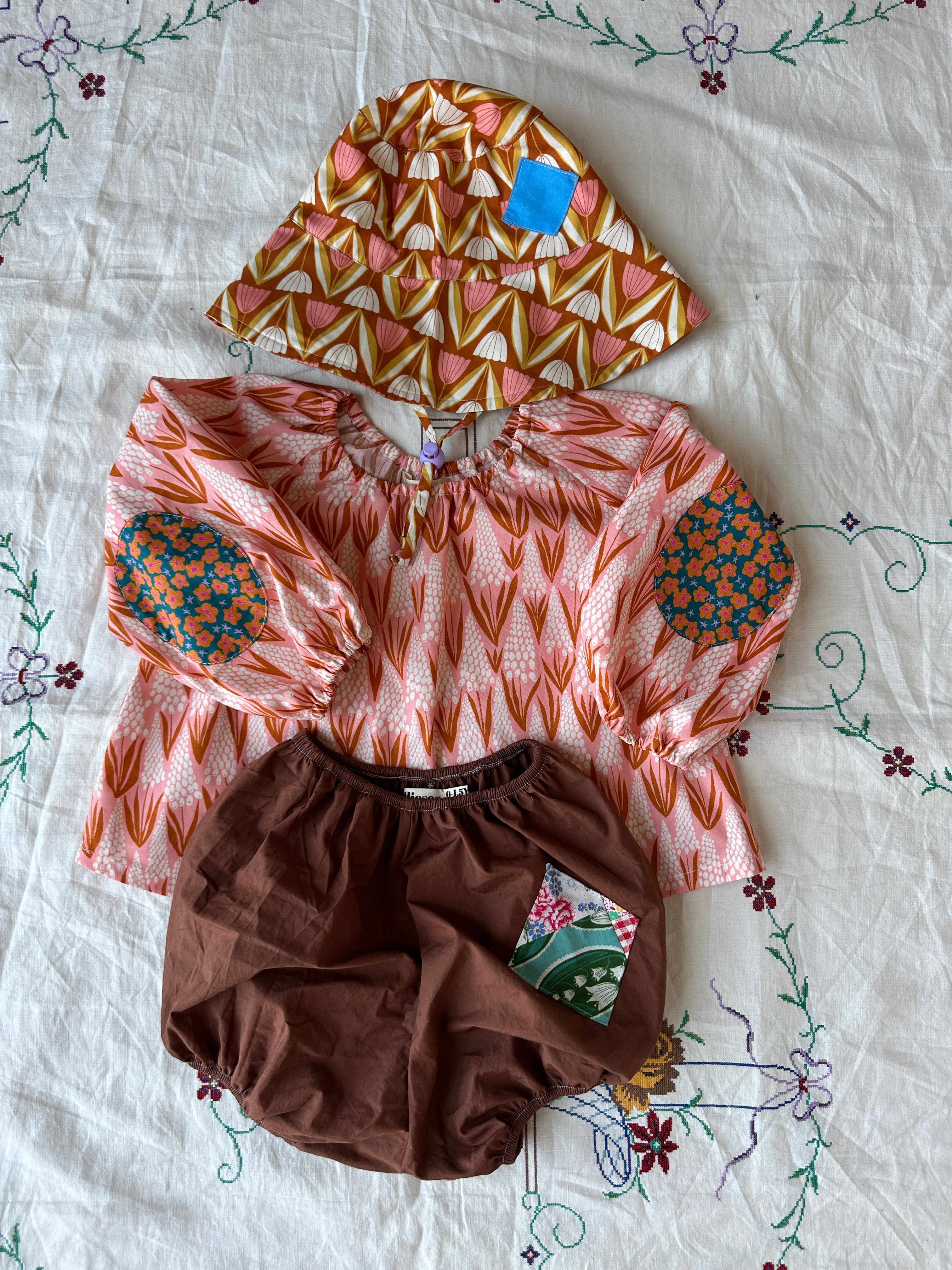 Bloomer Shorts |Chestnut Brown (bio washed)