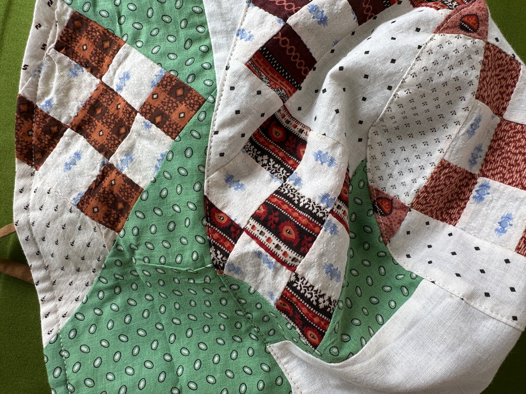 BoonYi Hat | Vintage quilt