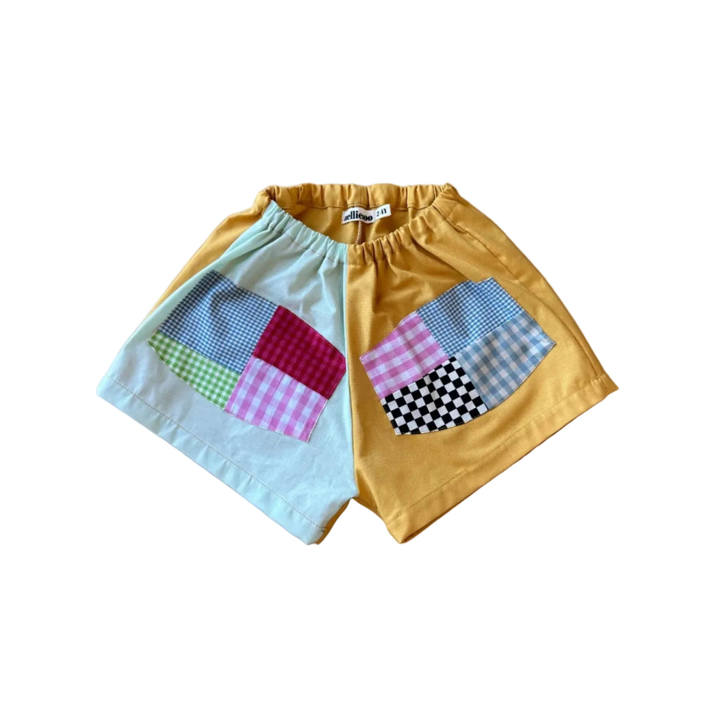Patchwork Shorts | mommy & me