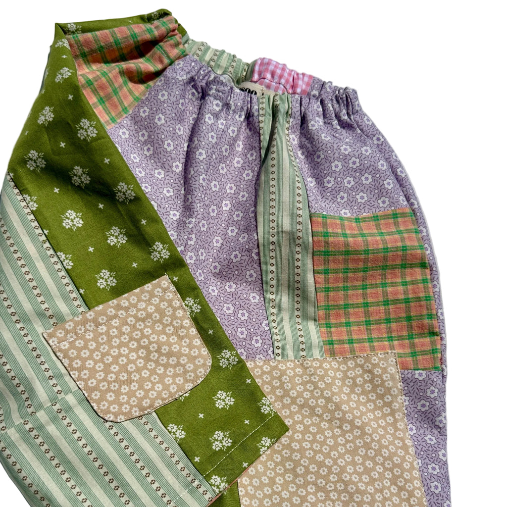Patchwork Pants | Grandma’s Garden