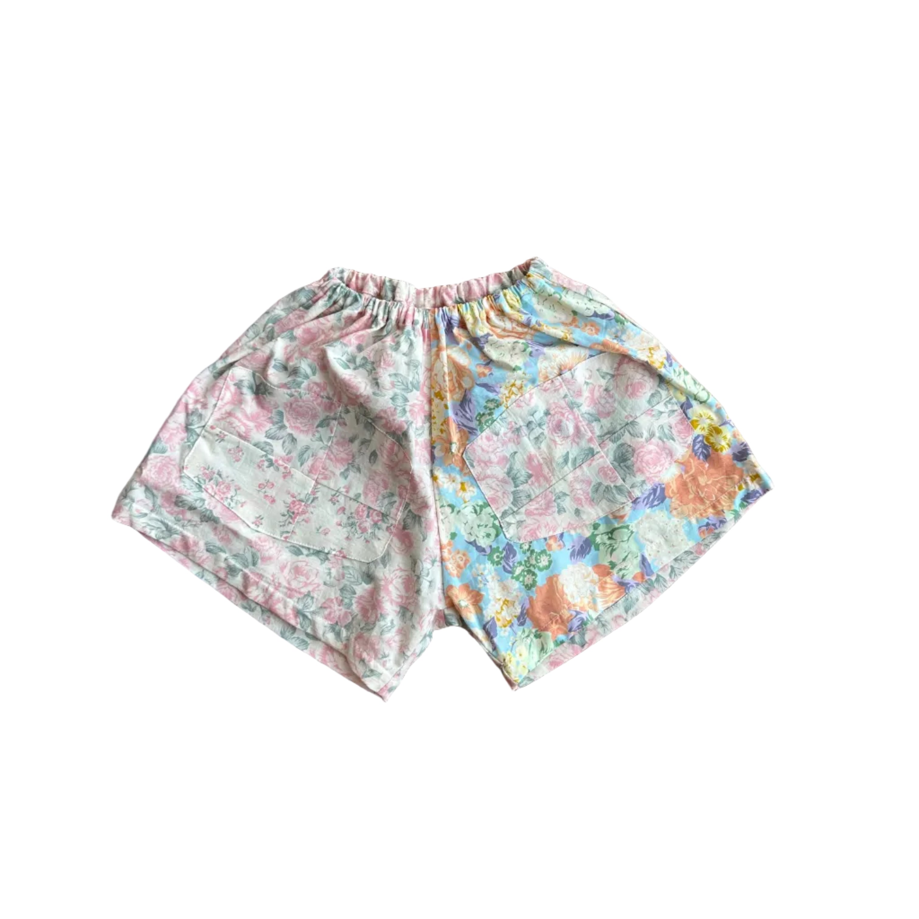 Patchwork Shorts | 90’s Romantic Floral