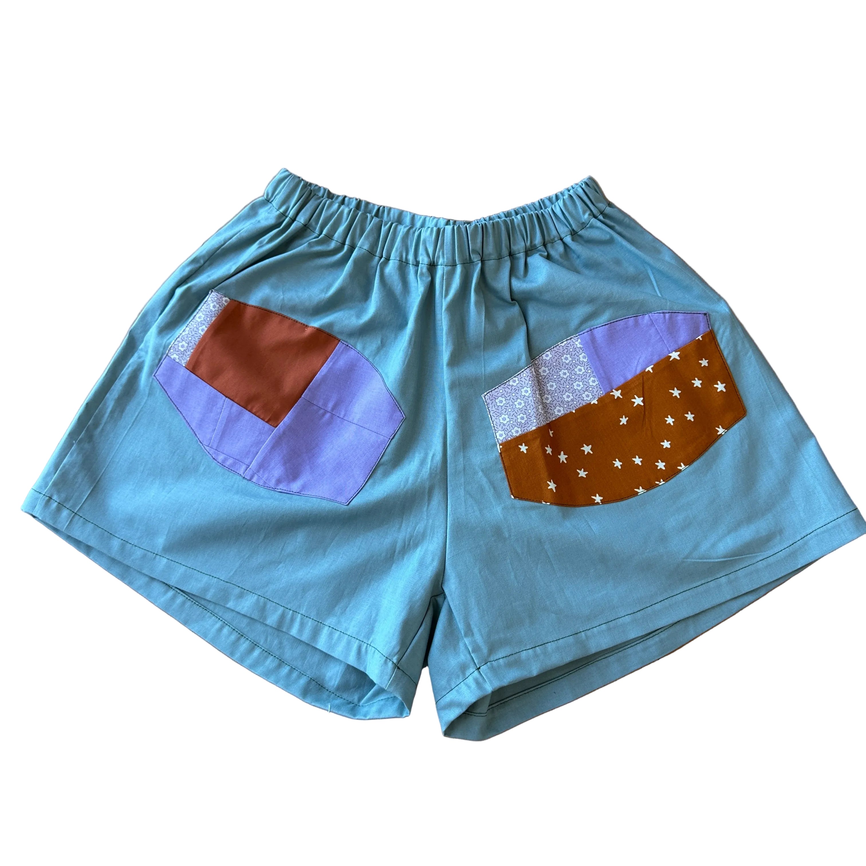 Patchwork Shorts | mommy & me