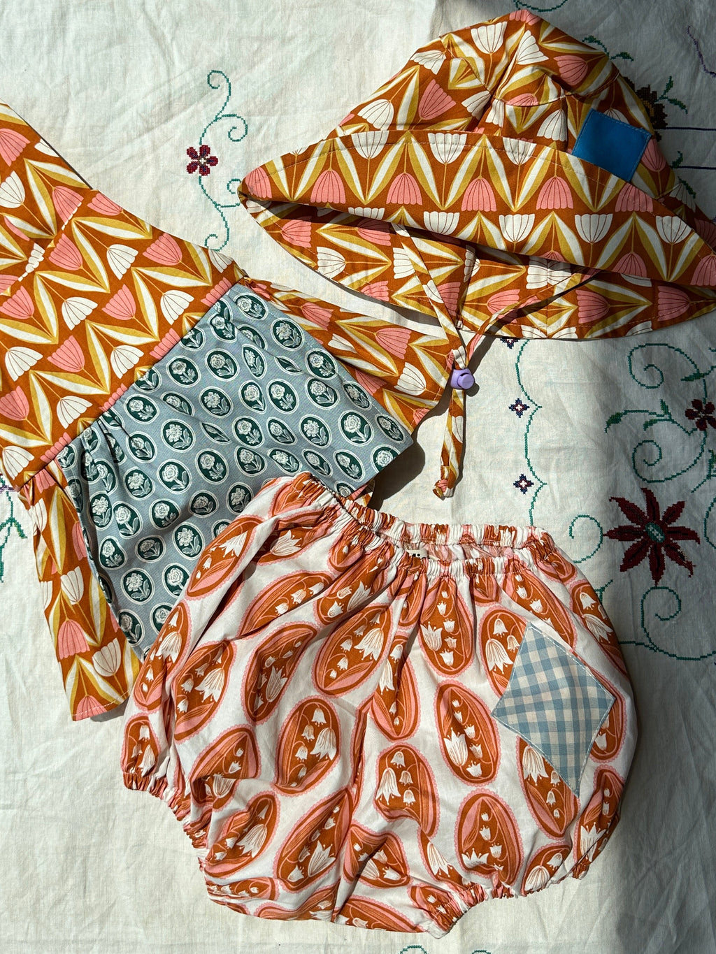 Bloomer Shorts | Lily of the Valley (burned Orange)
