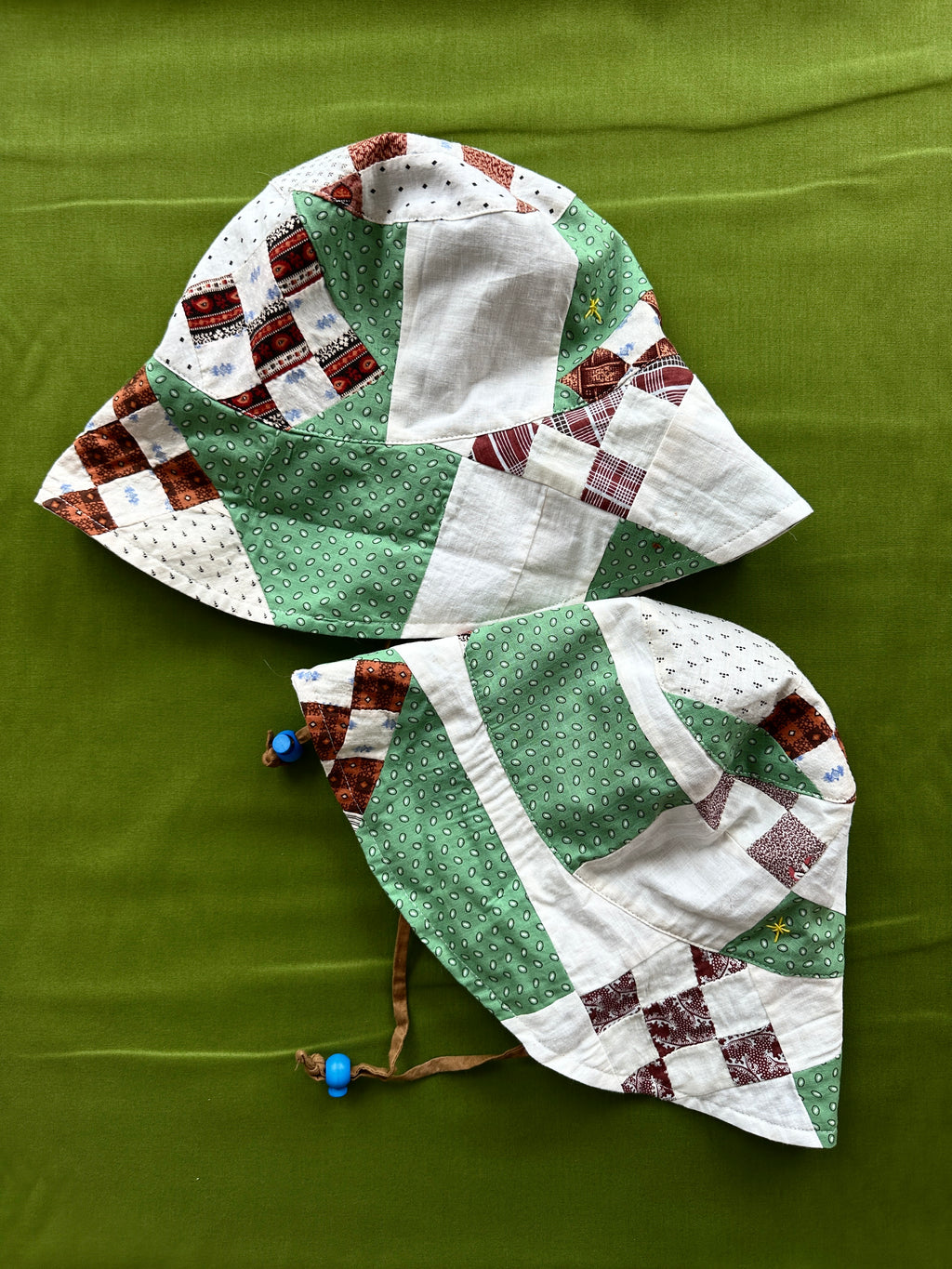 BoonYi Hat | Vintage quilt