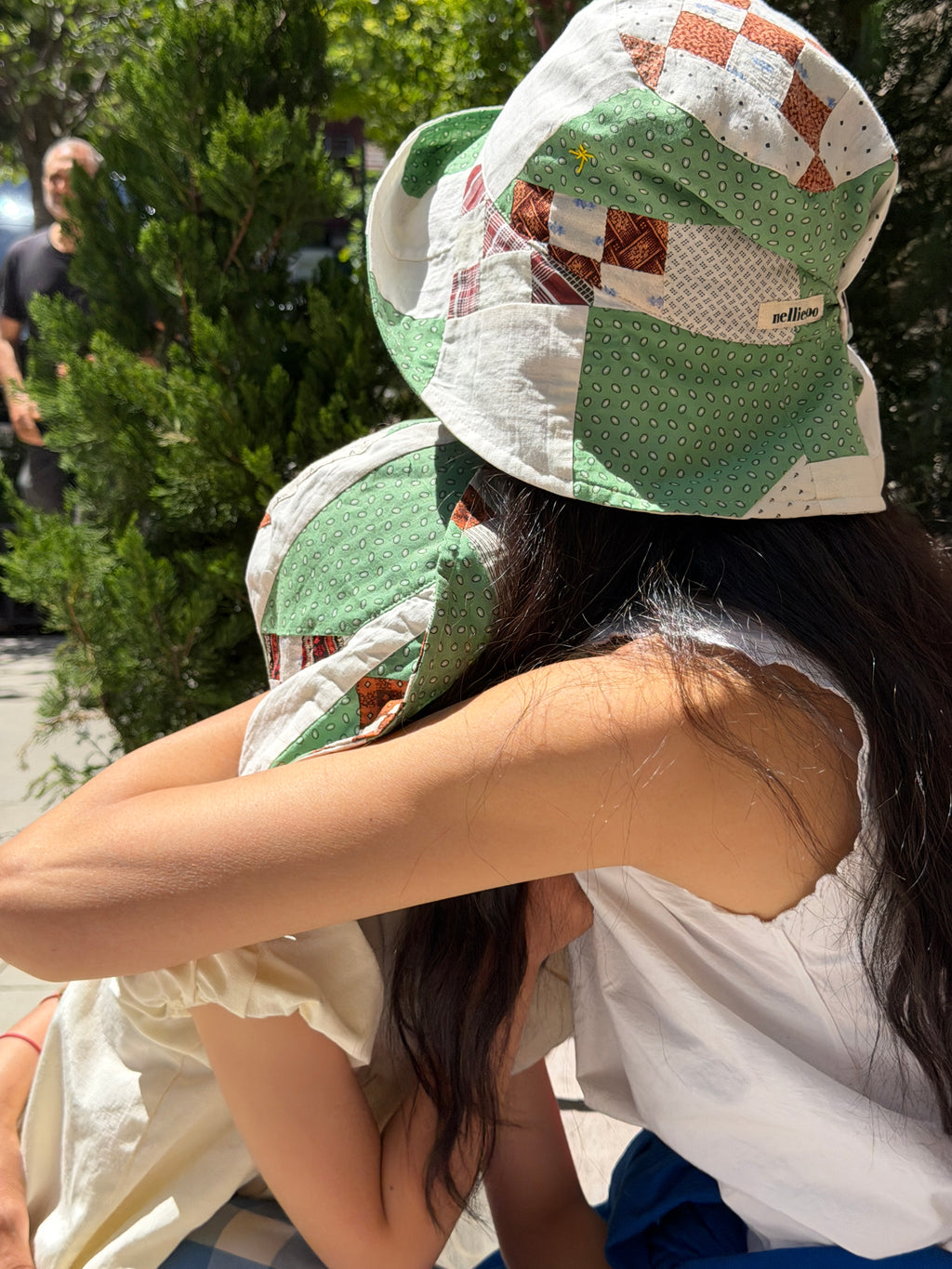 BoonYi Hat | Vintage quilt