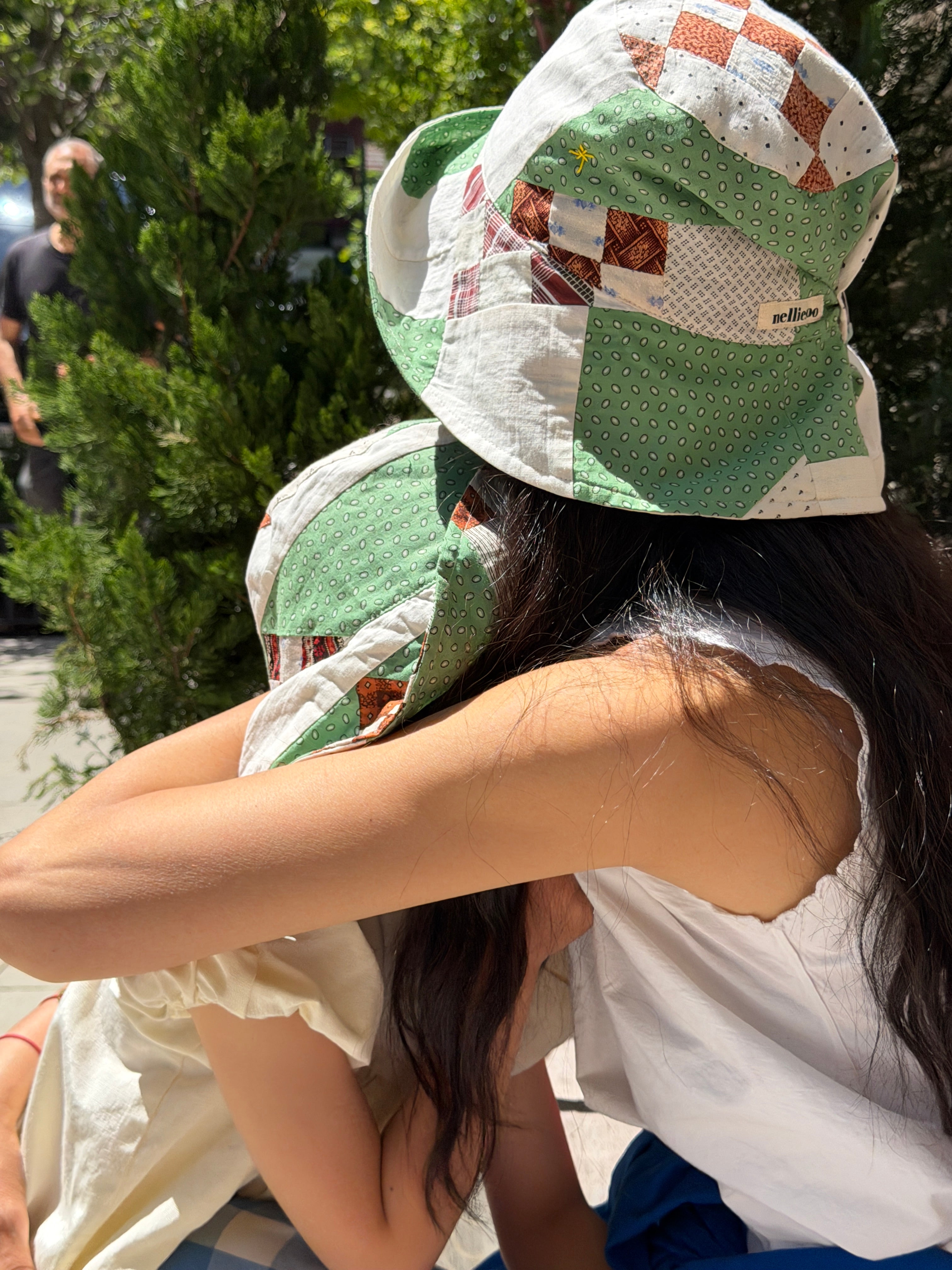 BoonYi Hat | Vintage quilt