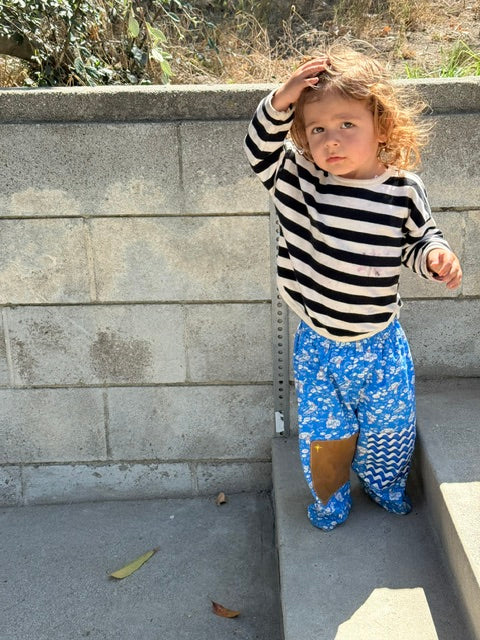Gojengee Pants - Pond Rabbit (Blue)