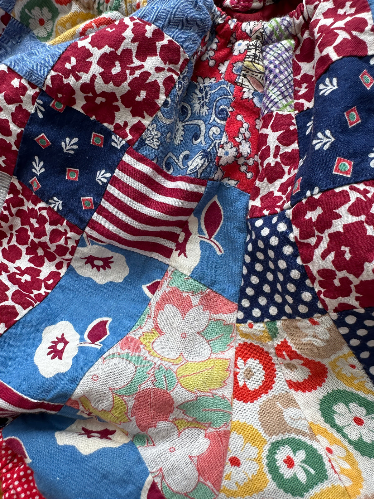 Bloomer Shorts |  Berry Cobalt Quilt