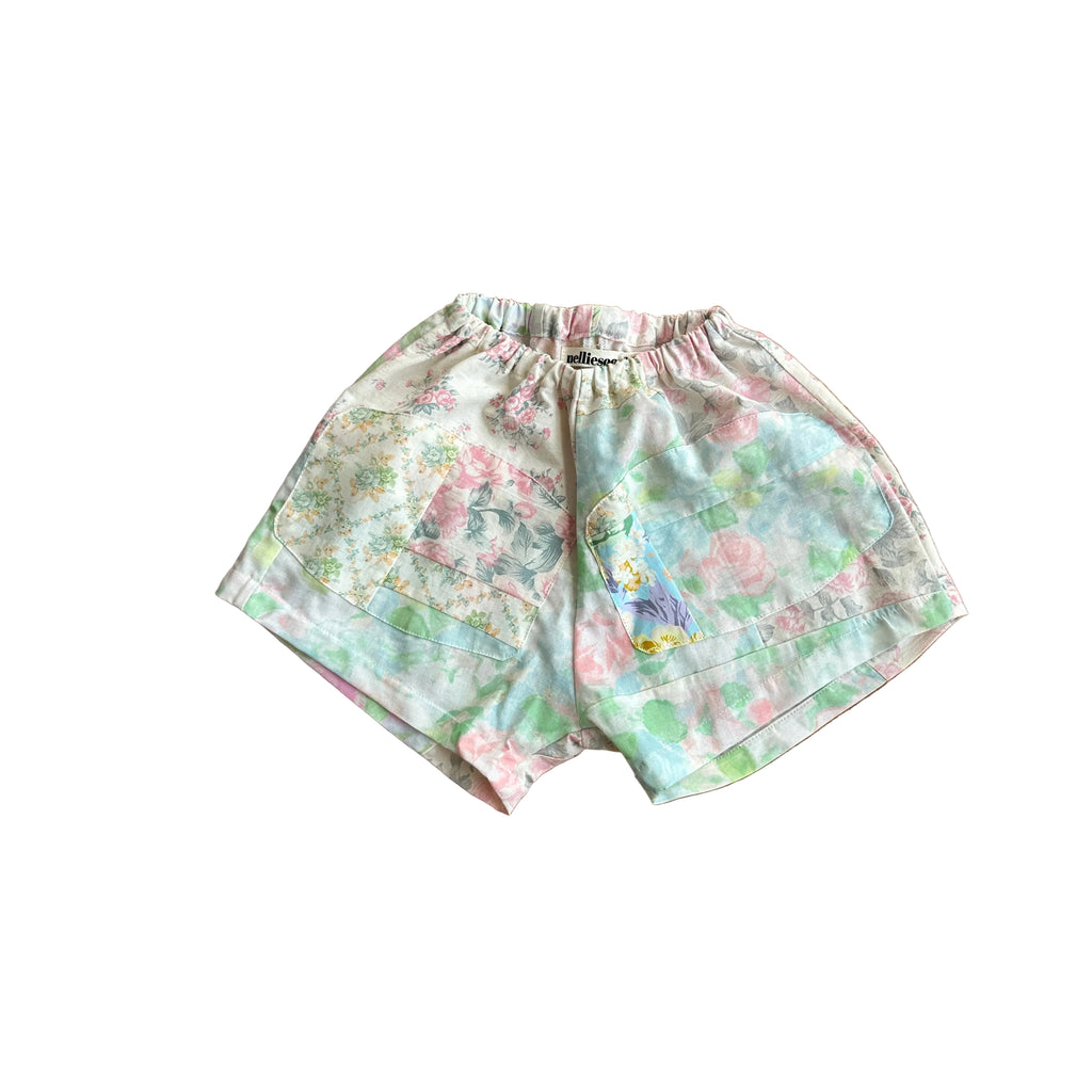 Patchwork Shorts | 90’s Romantic Floral