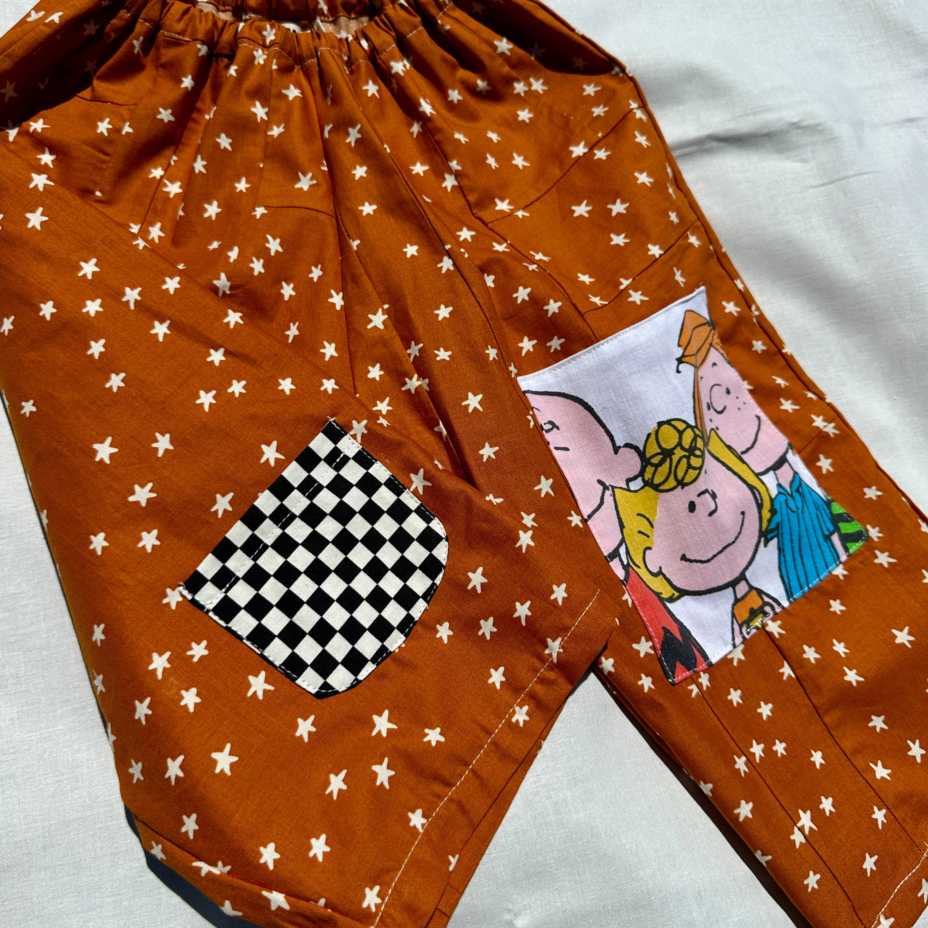 Patchwork Pants | Peanuts patch