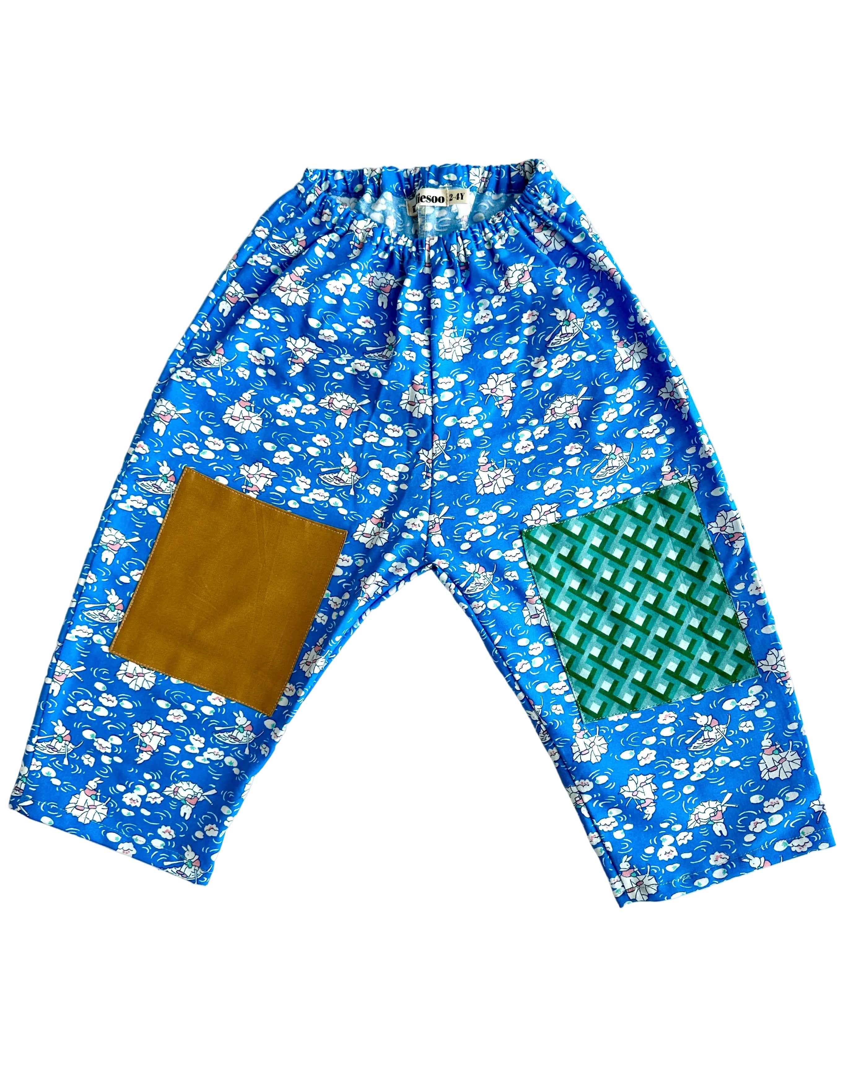 Gojengee Pants - Pond Rabbit (Blue)