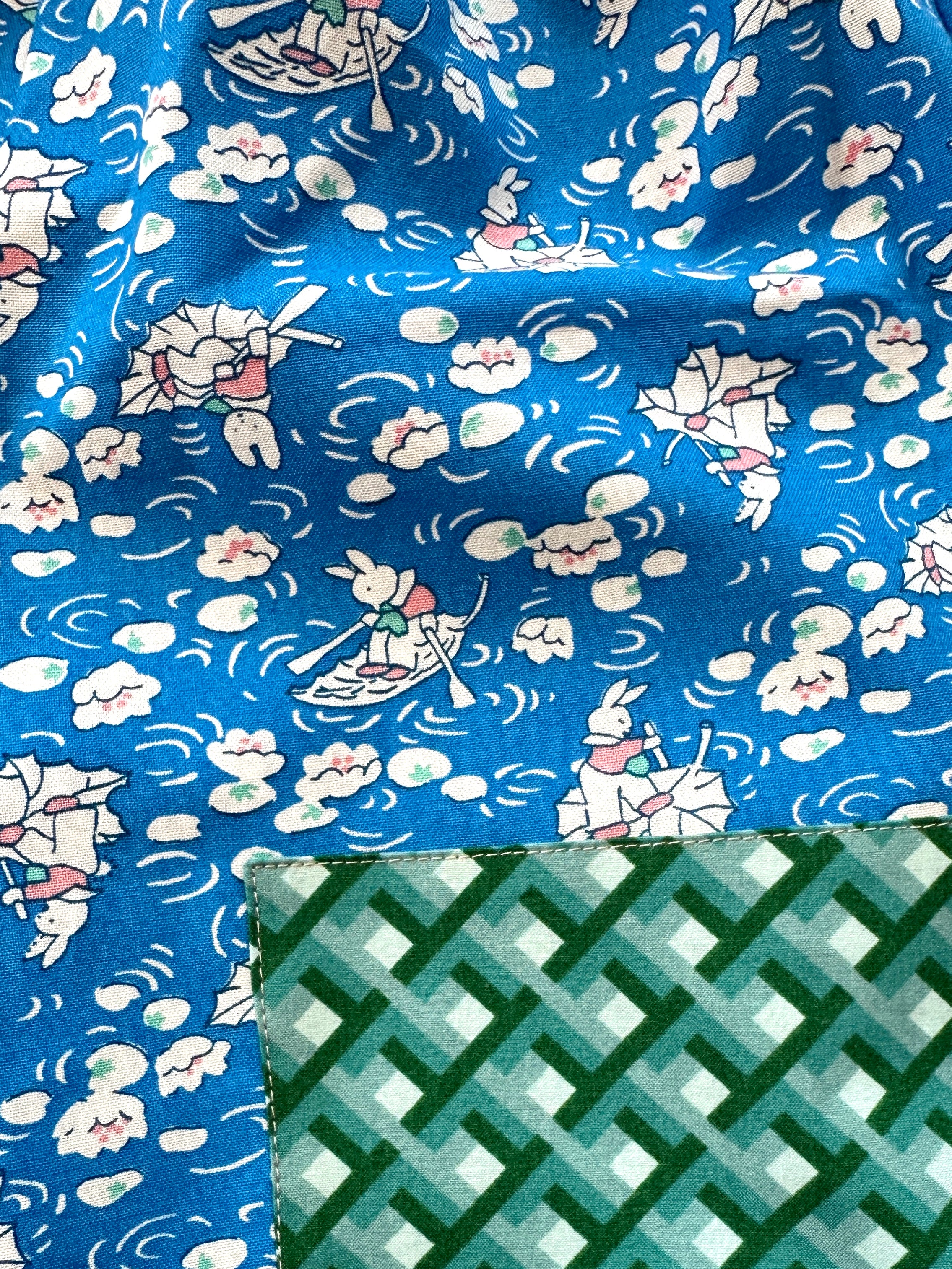 Gojengee Pants - Pond Rabbit (Blue)