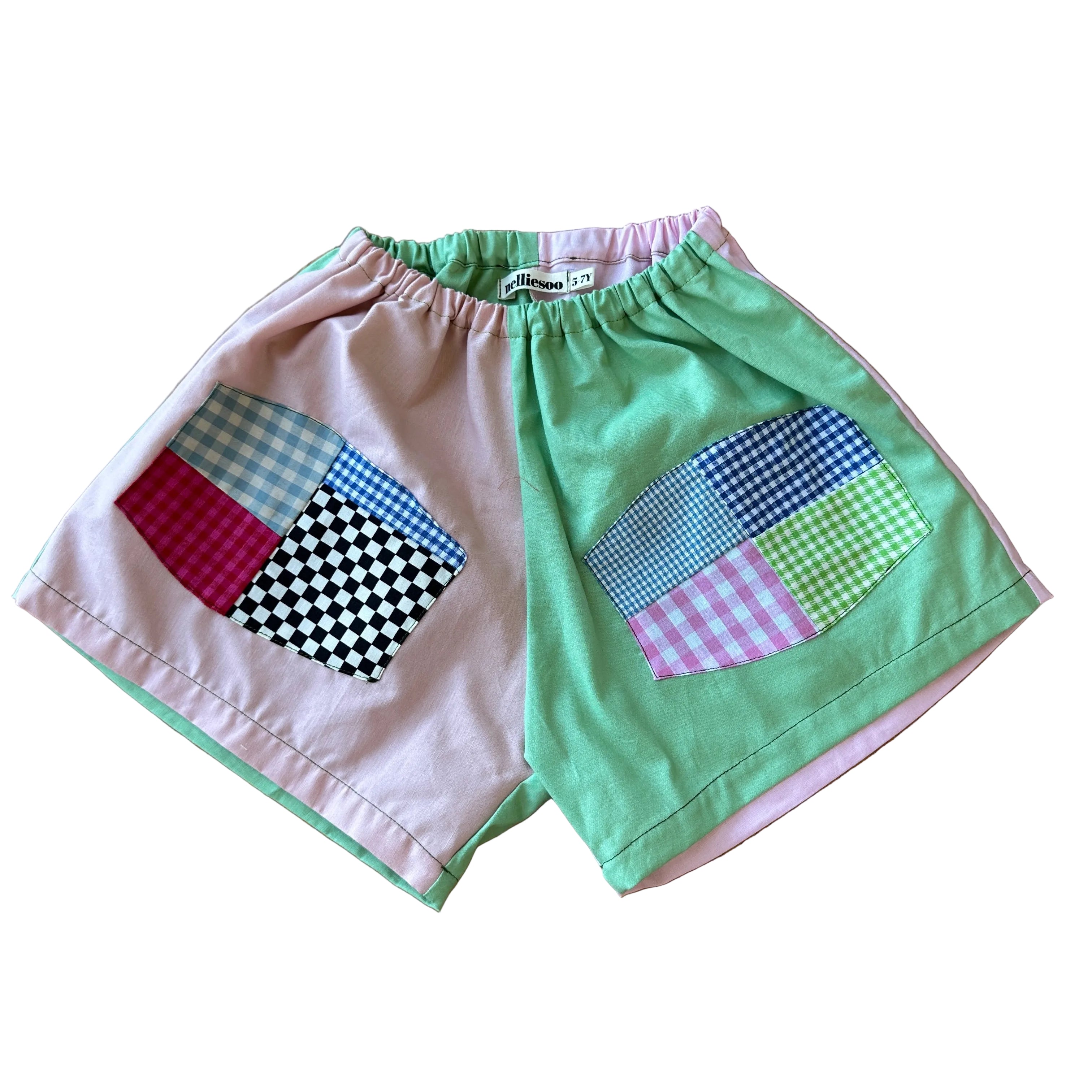 Patchwork Shorts | mommy & me