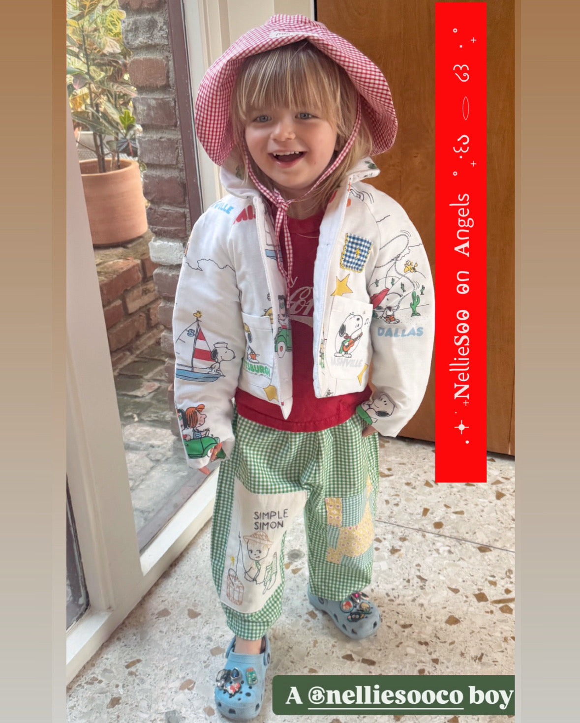 SoonBok Vintage Quilt Jacket | Snoopy Travel