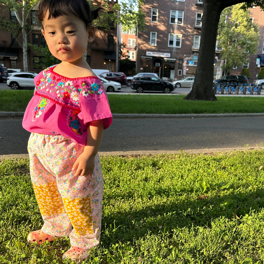 Patchwork Pants |  Posie Mix