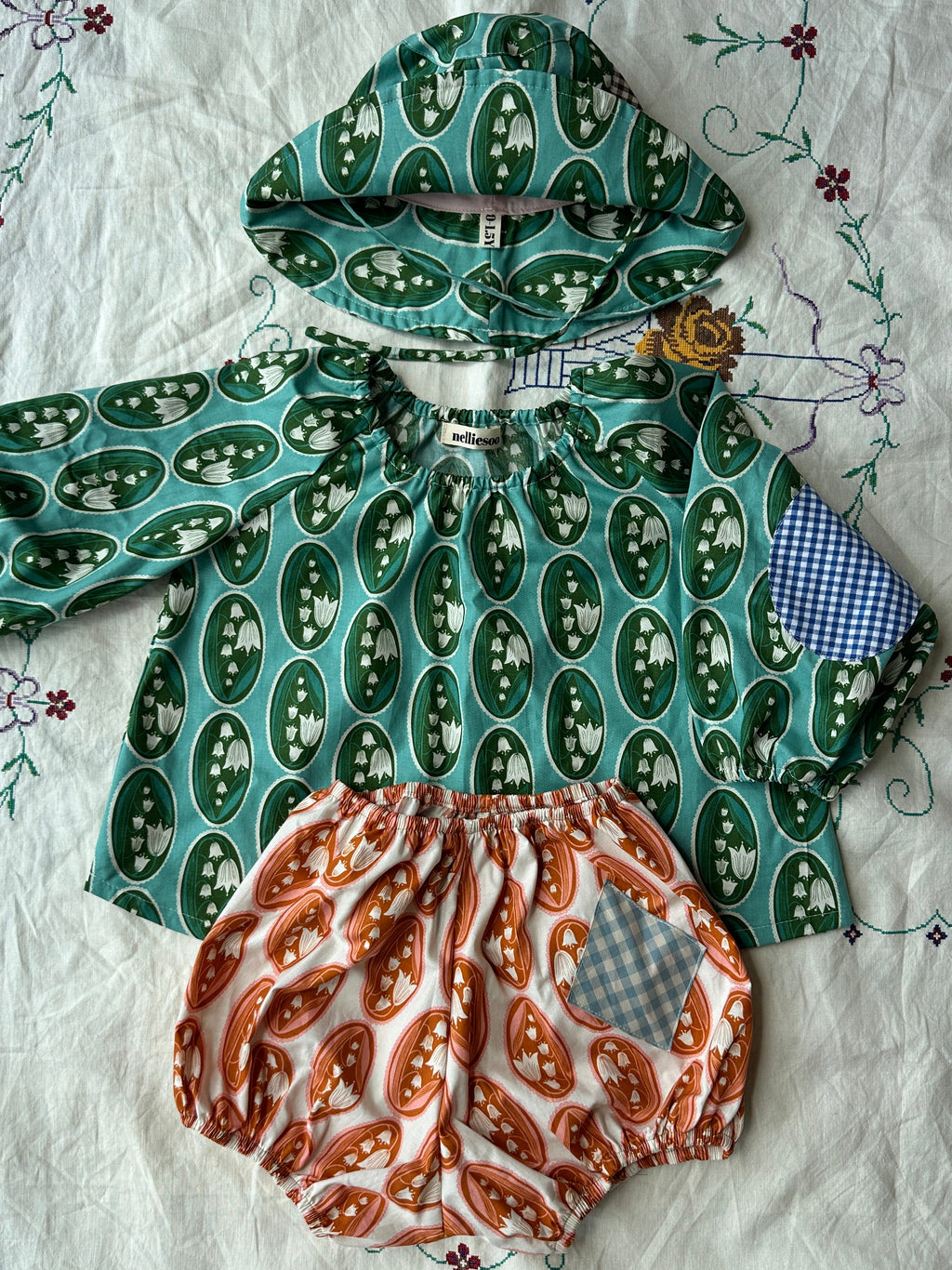 Bloomer Shorts | Lily of the Valley (burned Orange)
