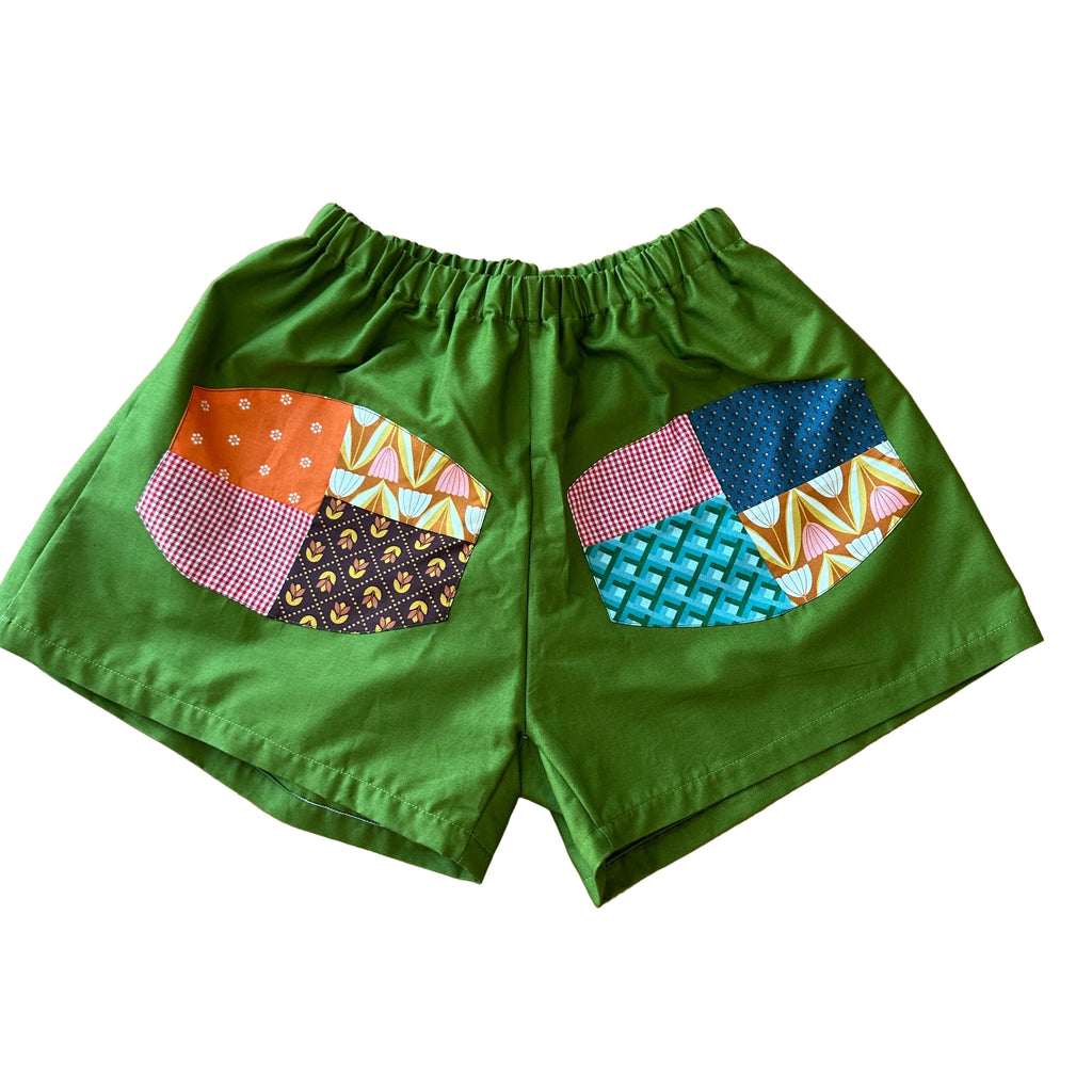 Patchwork Shorts | mommy & me