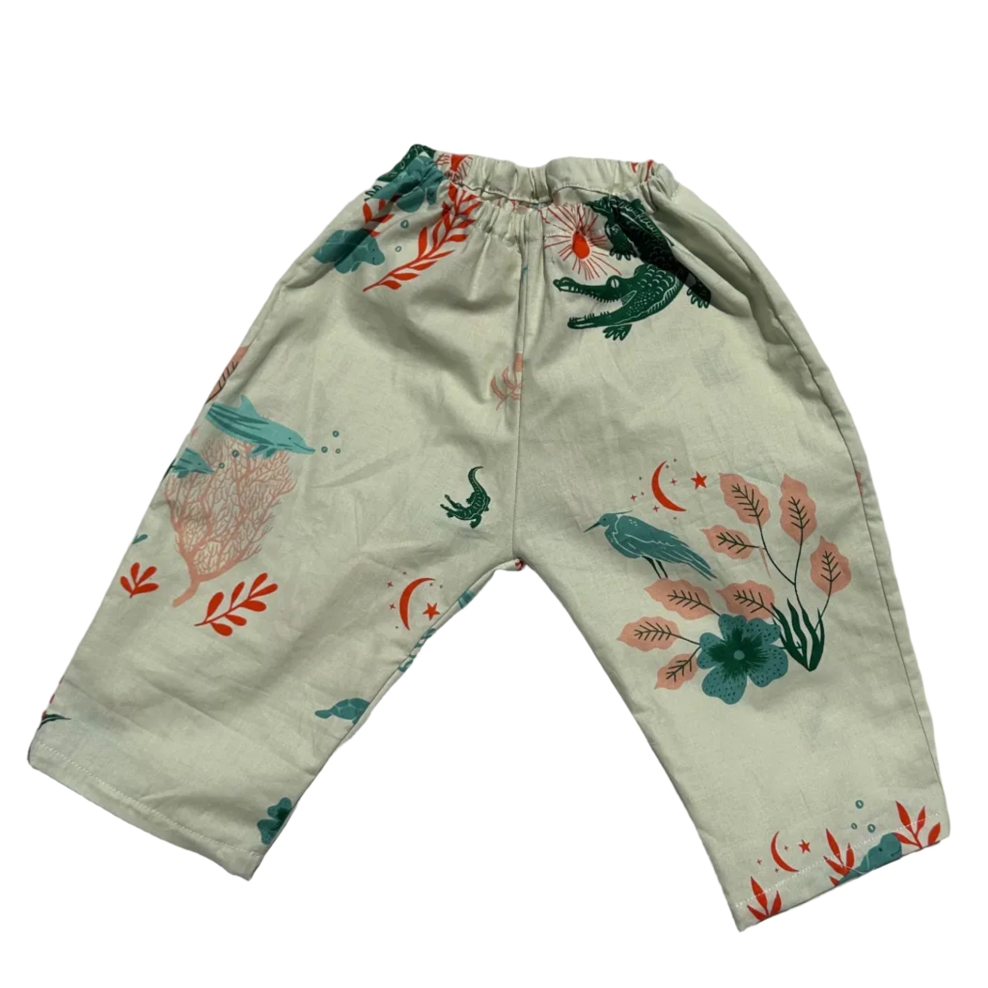 Gojengee Pants | Manatee patchwork