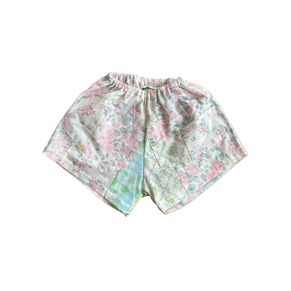 Patchwork Shorts | 90’s Romantic Floral