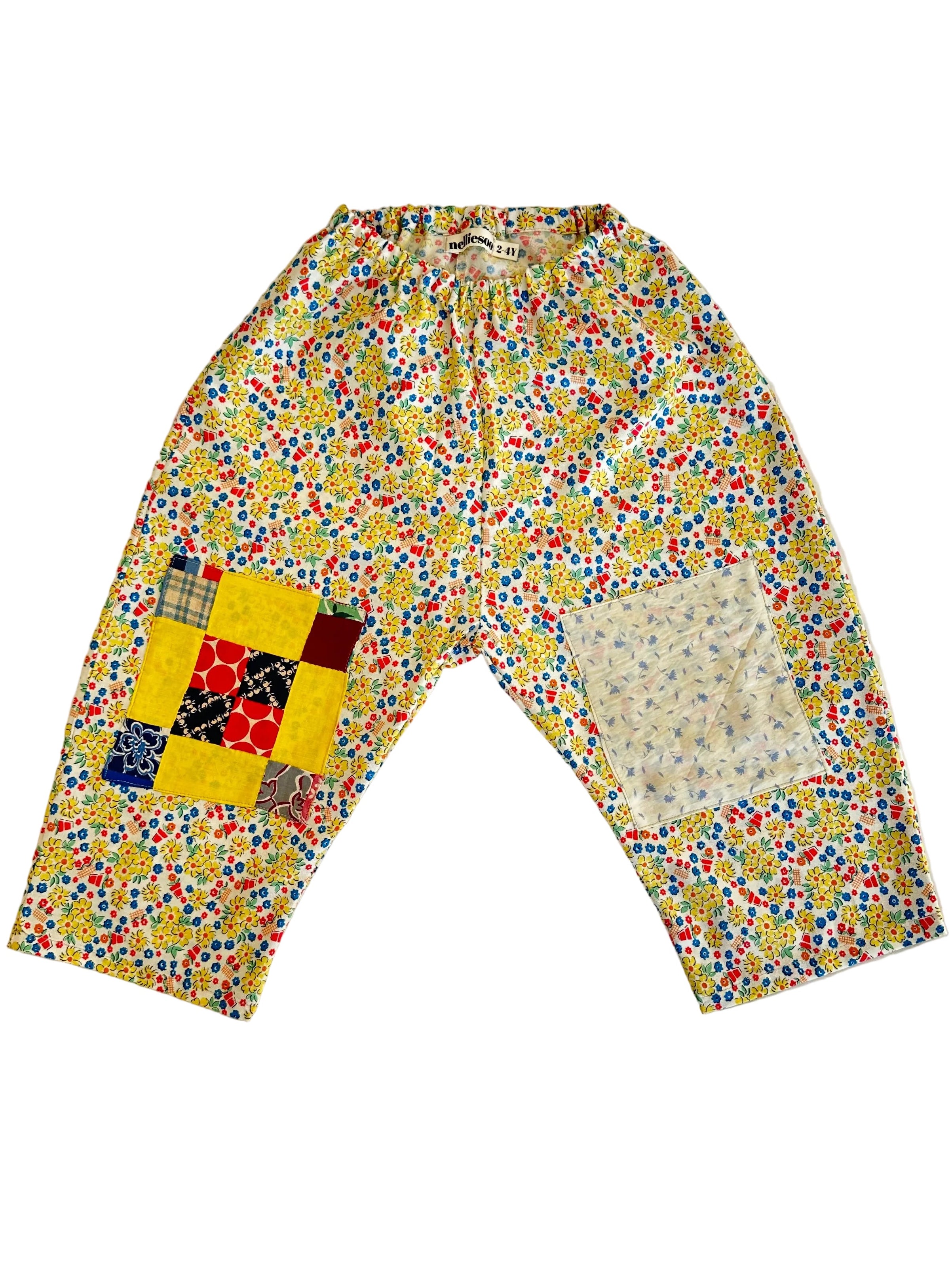 Gojengee Pants -Mary's Garden (sunny Yellow)