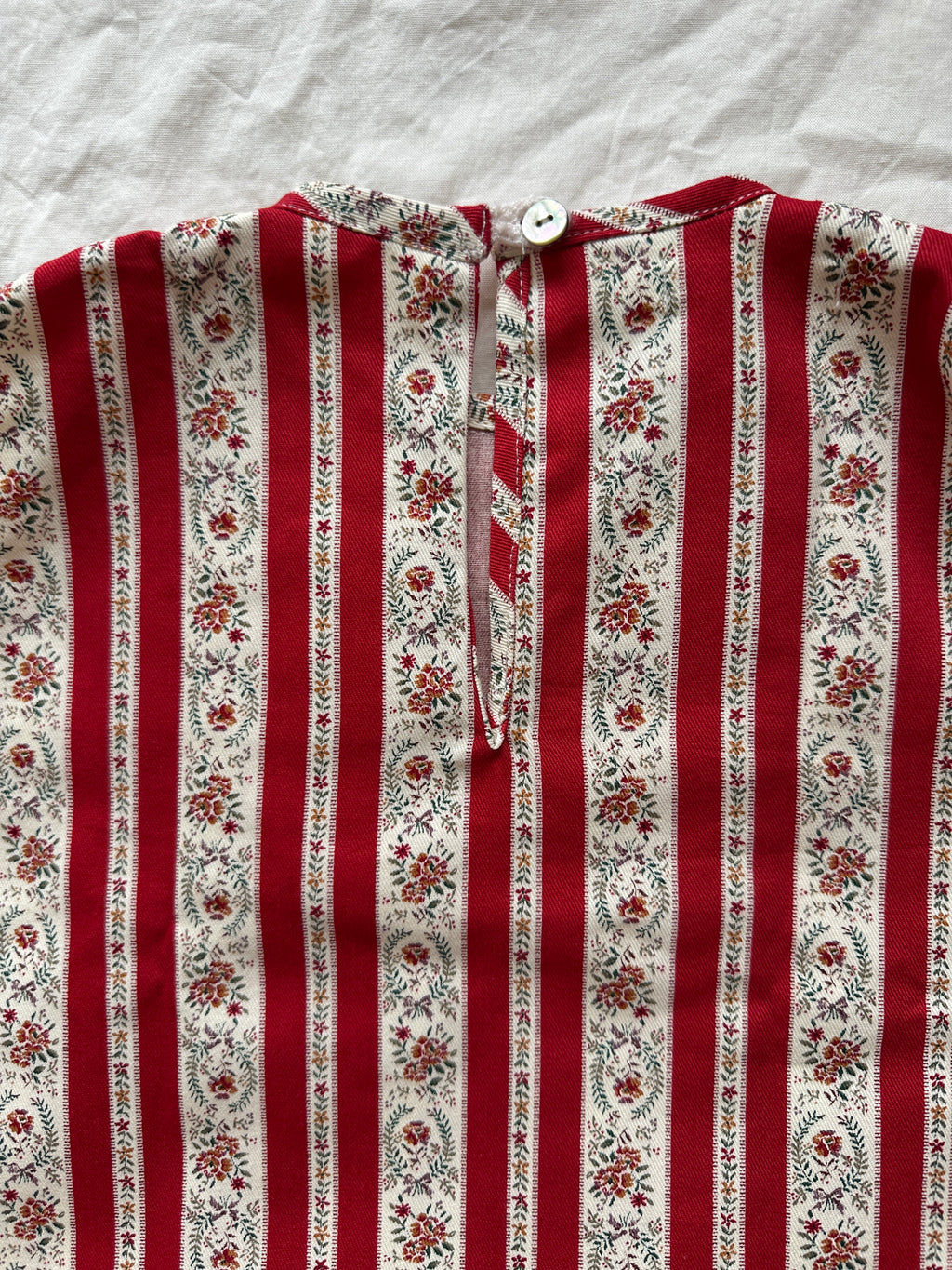 Mal Soon Top | Calico Crimson