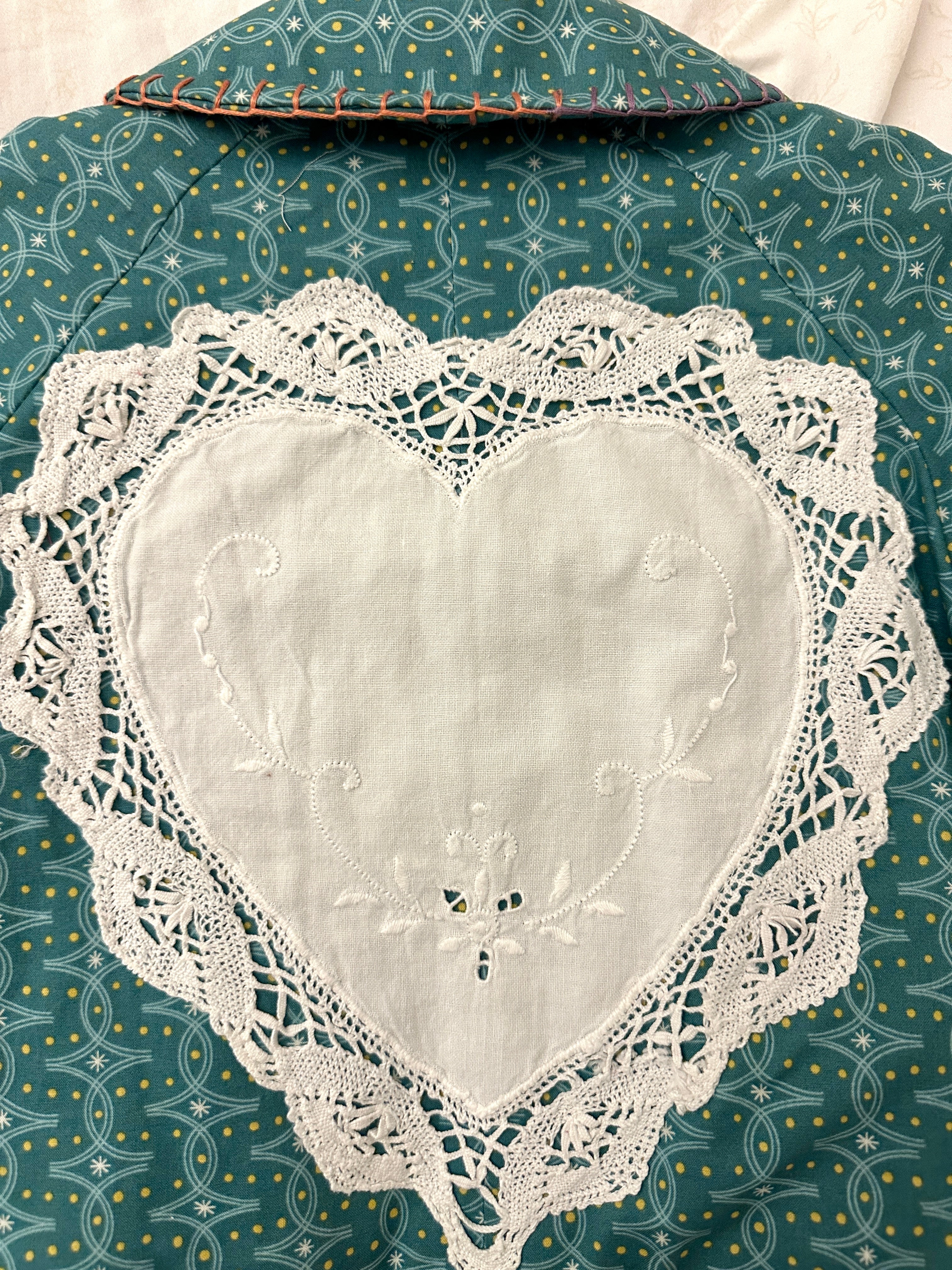 Quilt Jackets- Teal Lights