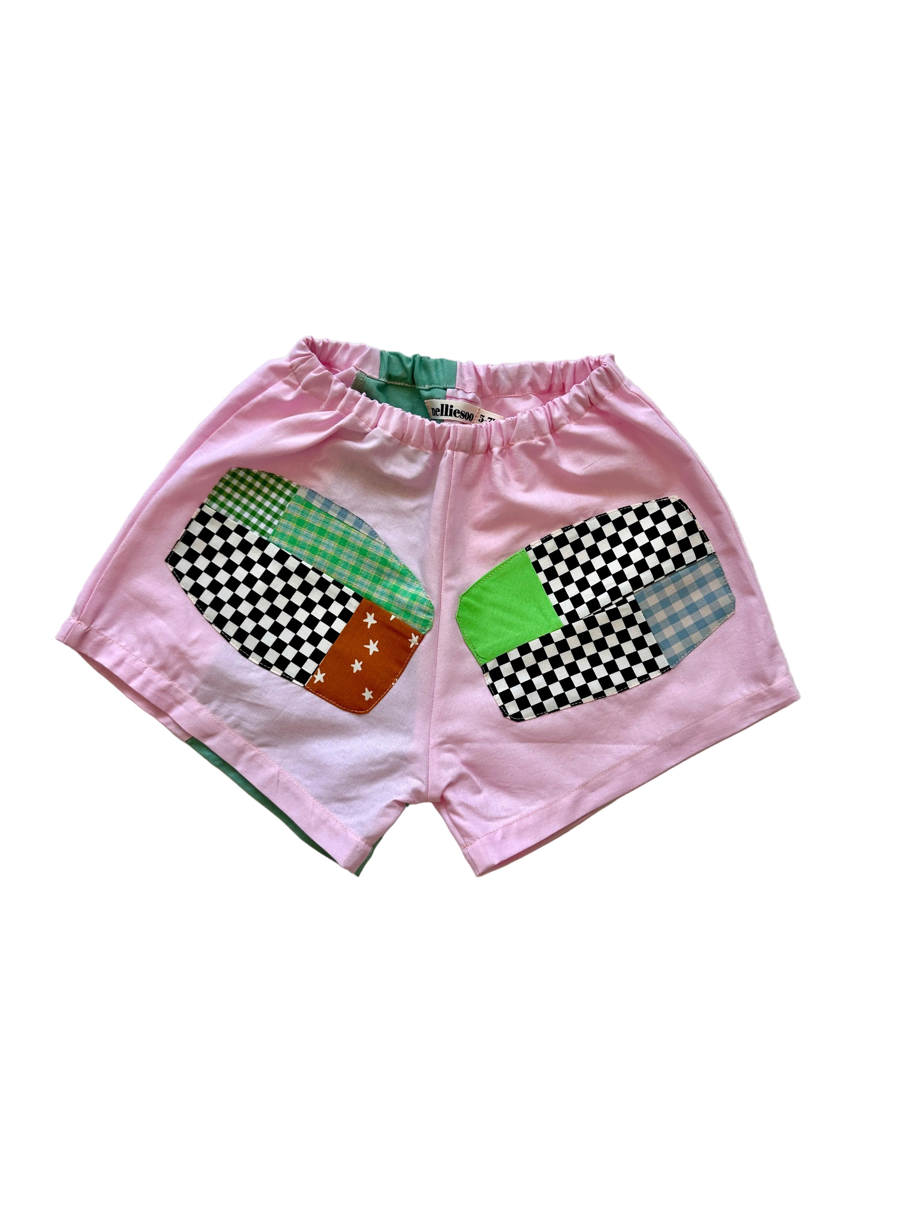 Patchwork Shorts | mommy & me