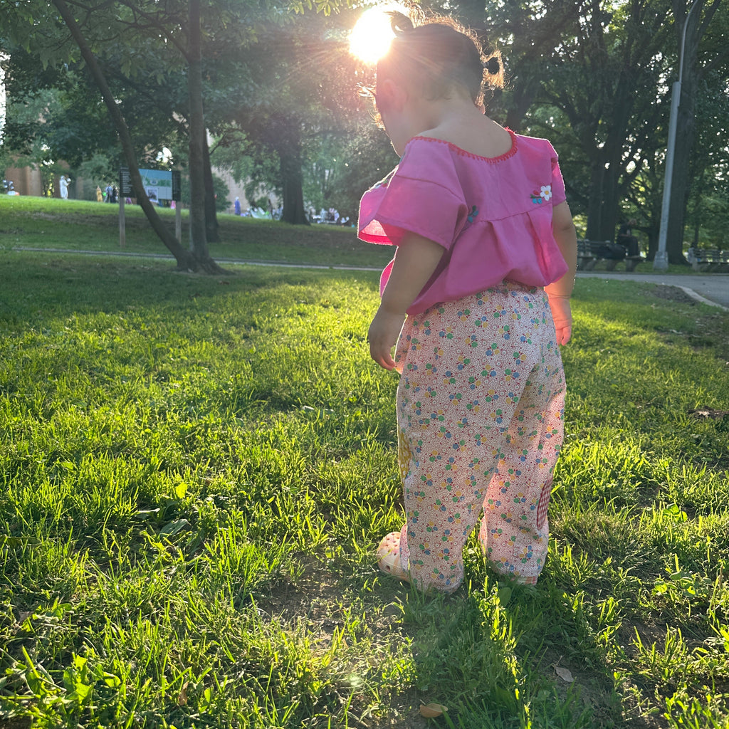 Patchwork Pants |  Posie Mix