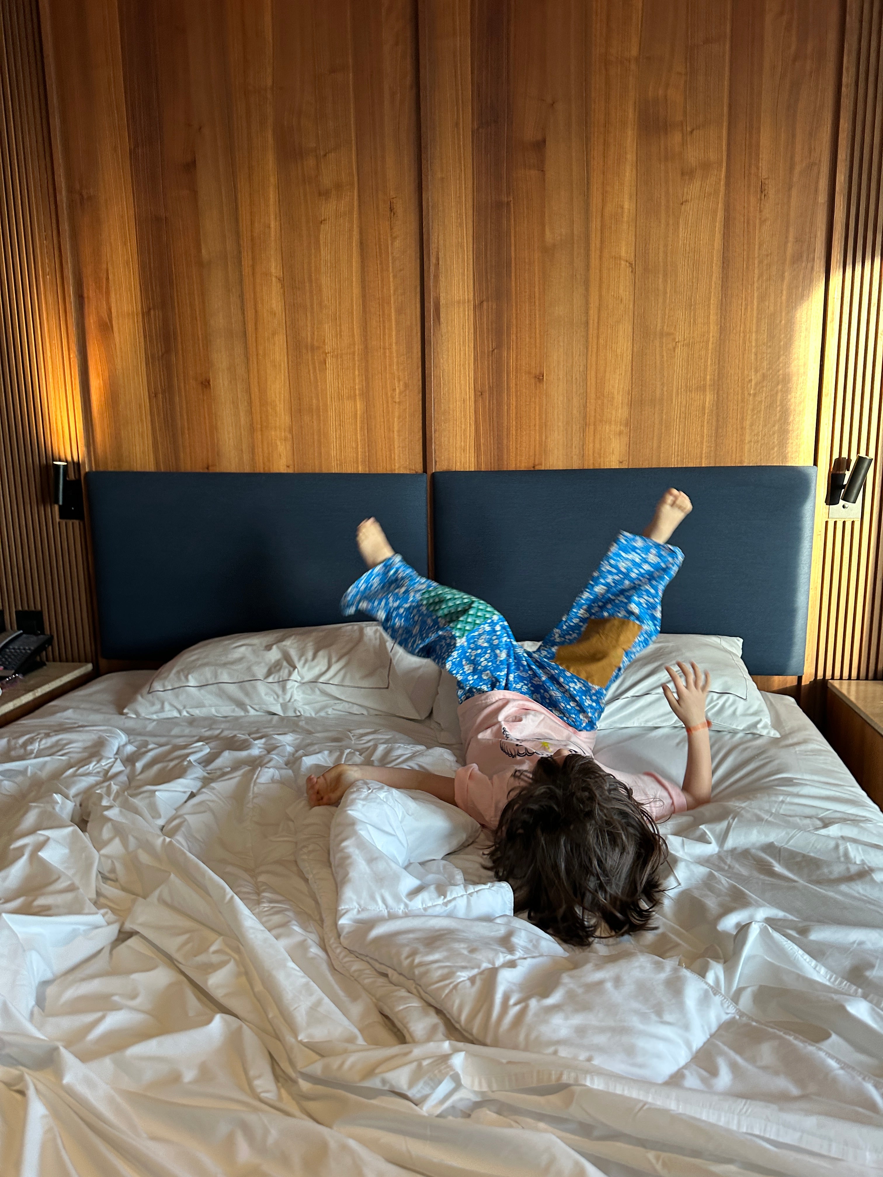 Gojengee Pants - Pond Rabbit (Blue)
