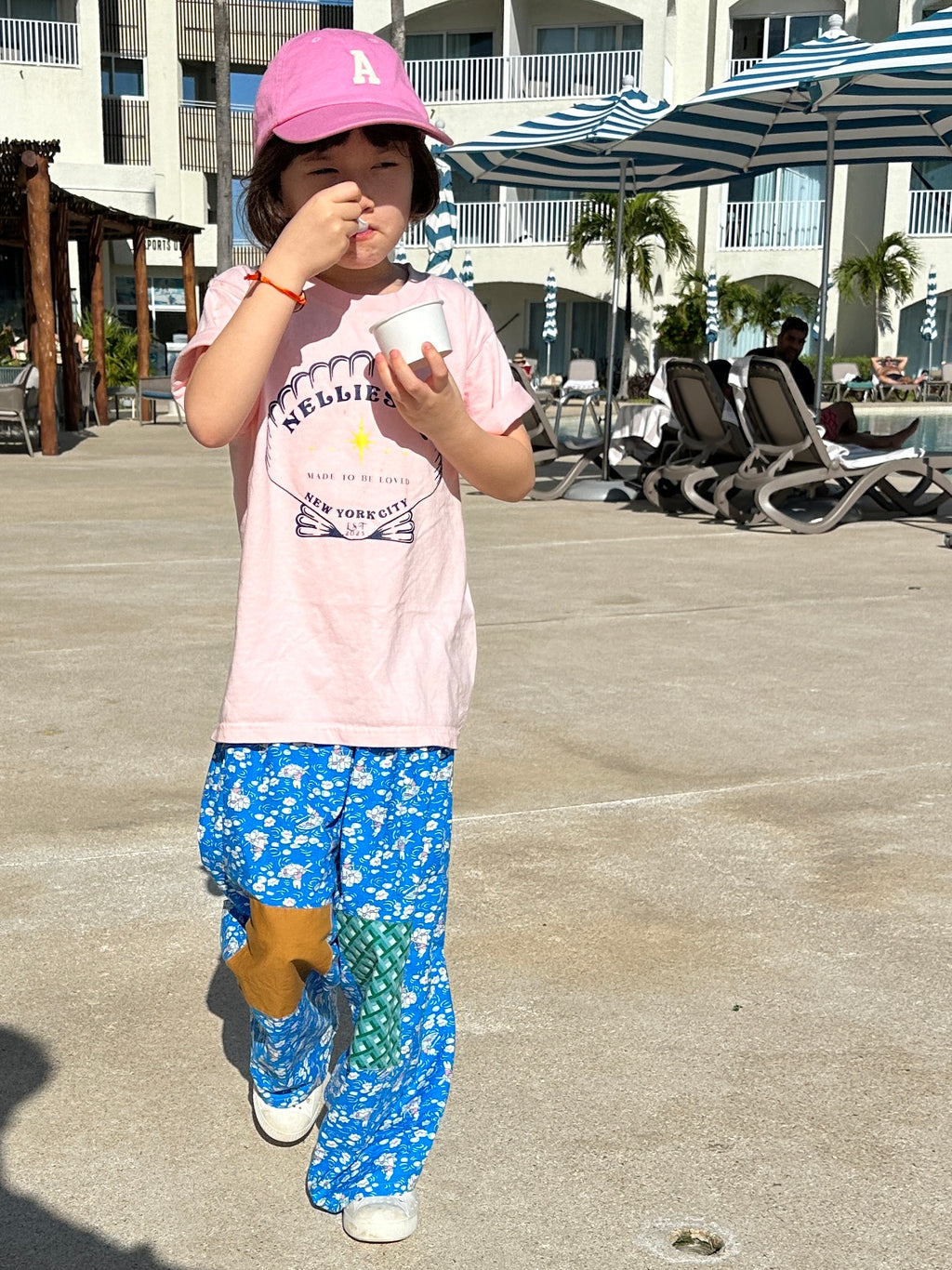 Gojengee Pants - Pond Rabbit (Blue)