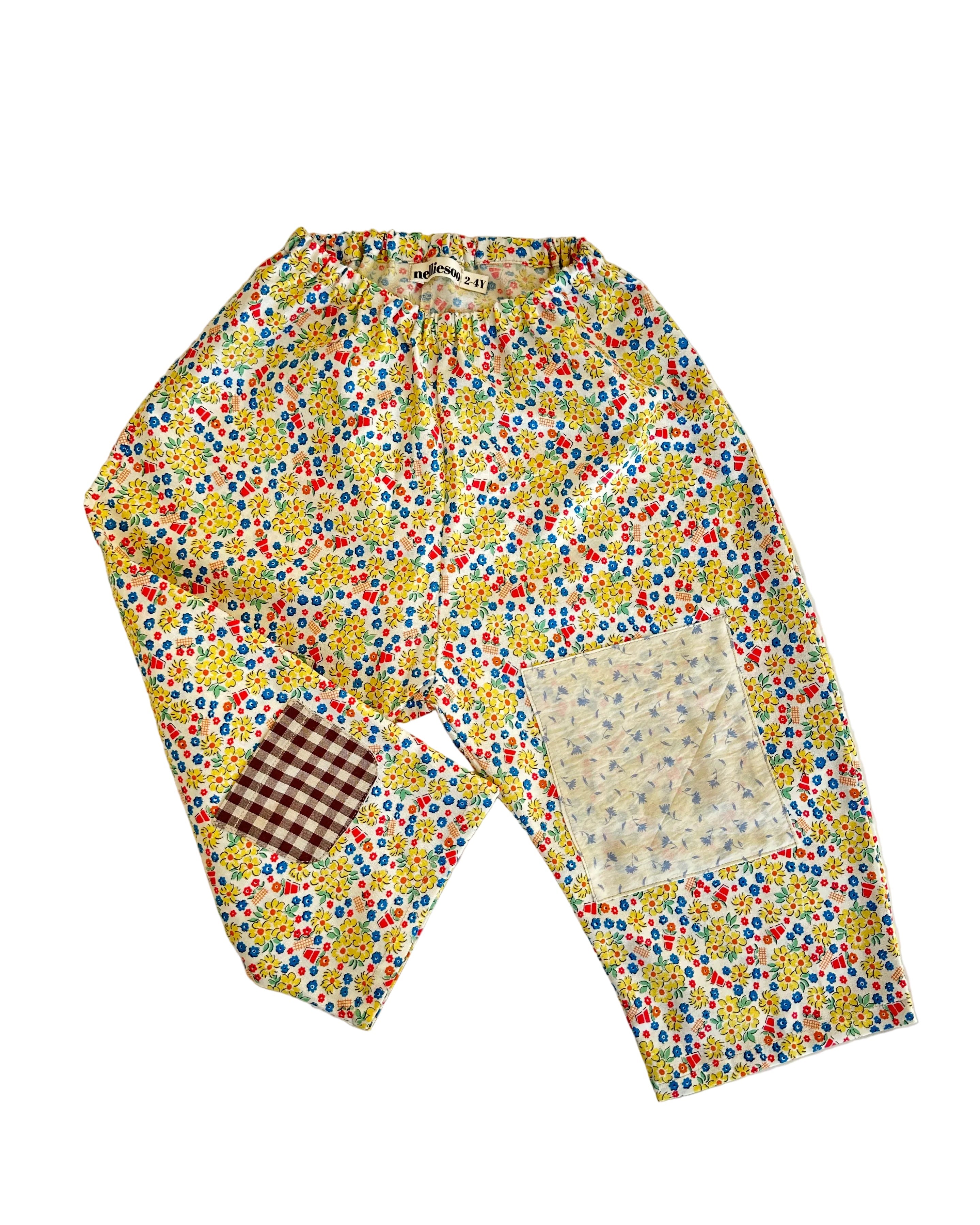 Gojengee Pants -Mary's Garden (sunny Yellow)