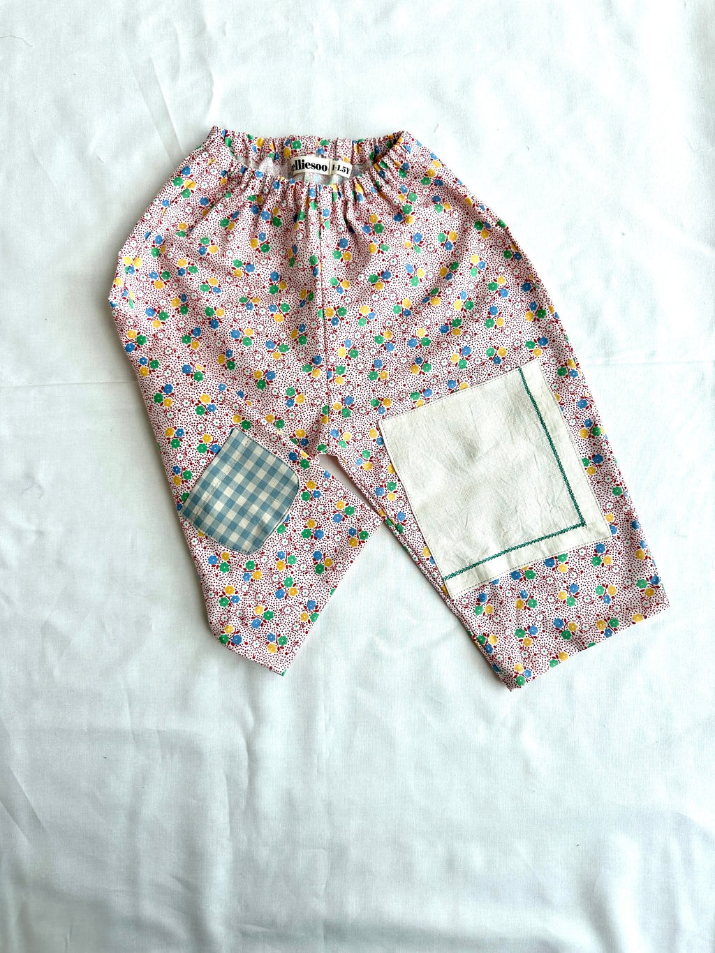 Gojengee Pants- Posie Dot (Strawberry Red)