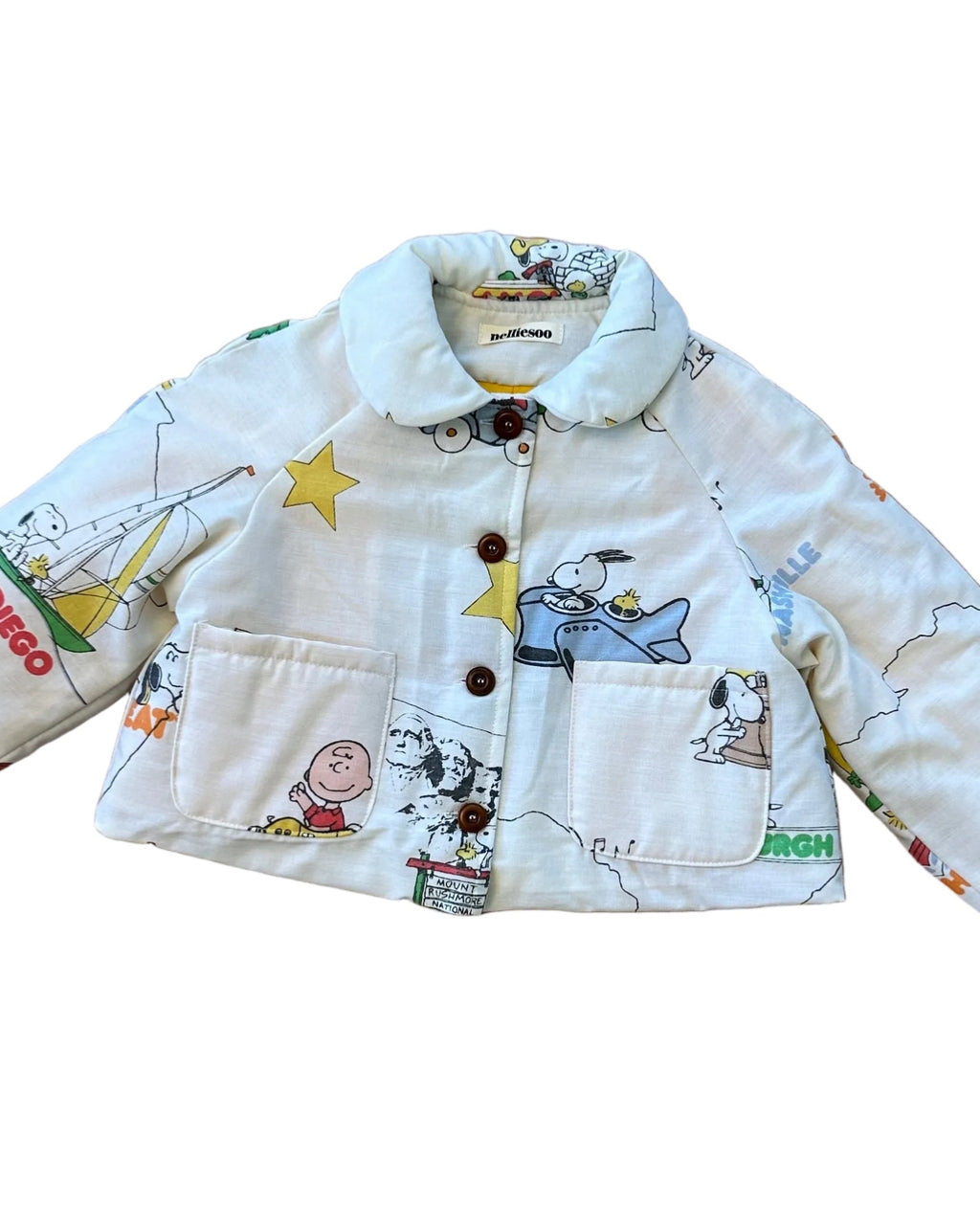 SoonBok Vintage Quilt Jacket | Snoopy Travel