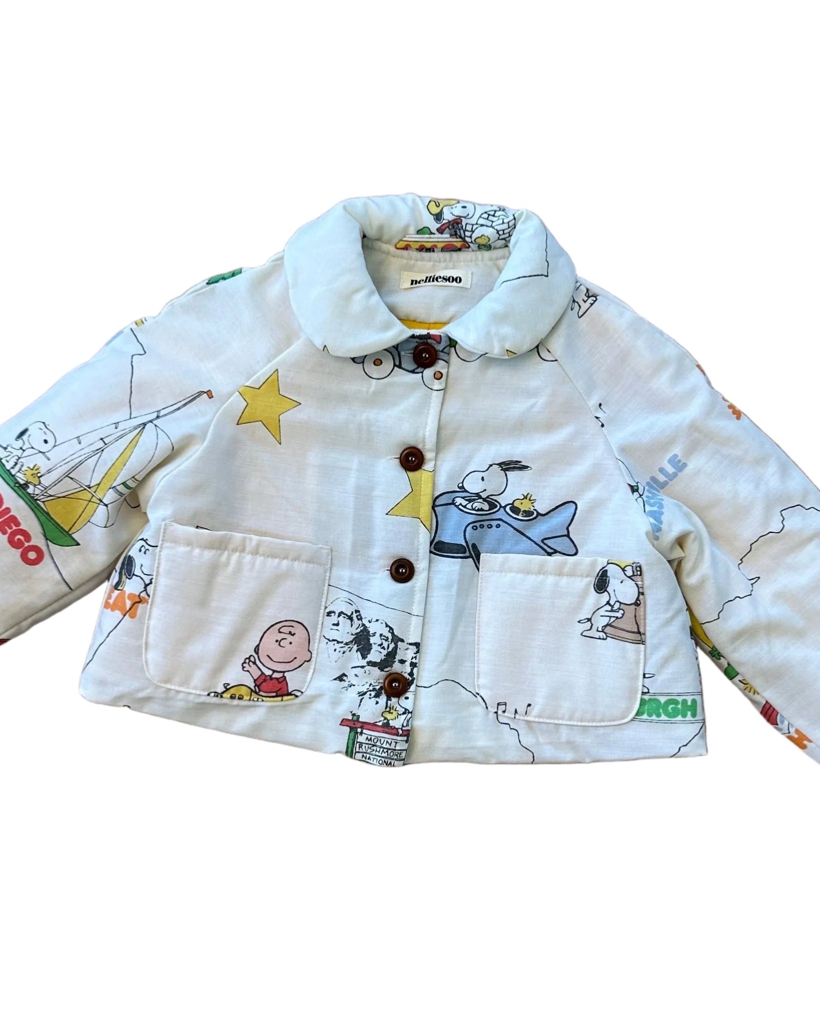 SoonBok Vintage Quilt Jacket | Snoopy Travel