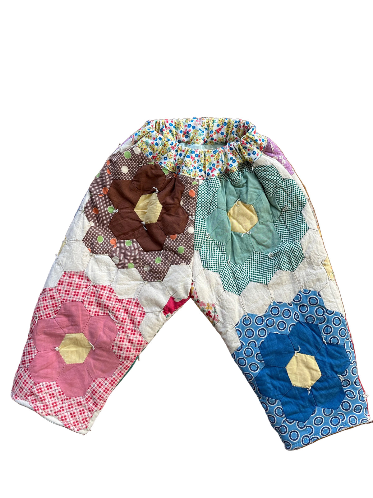Quilt Gojengee Pants | Grandma's Garden - Meadow