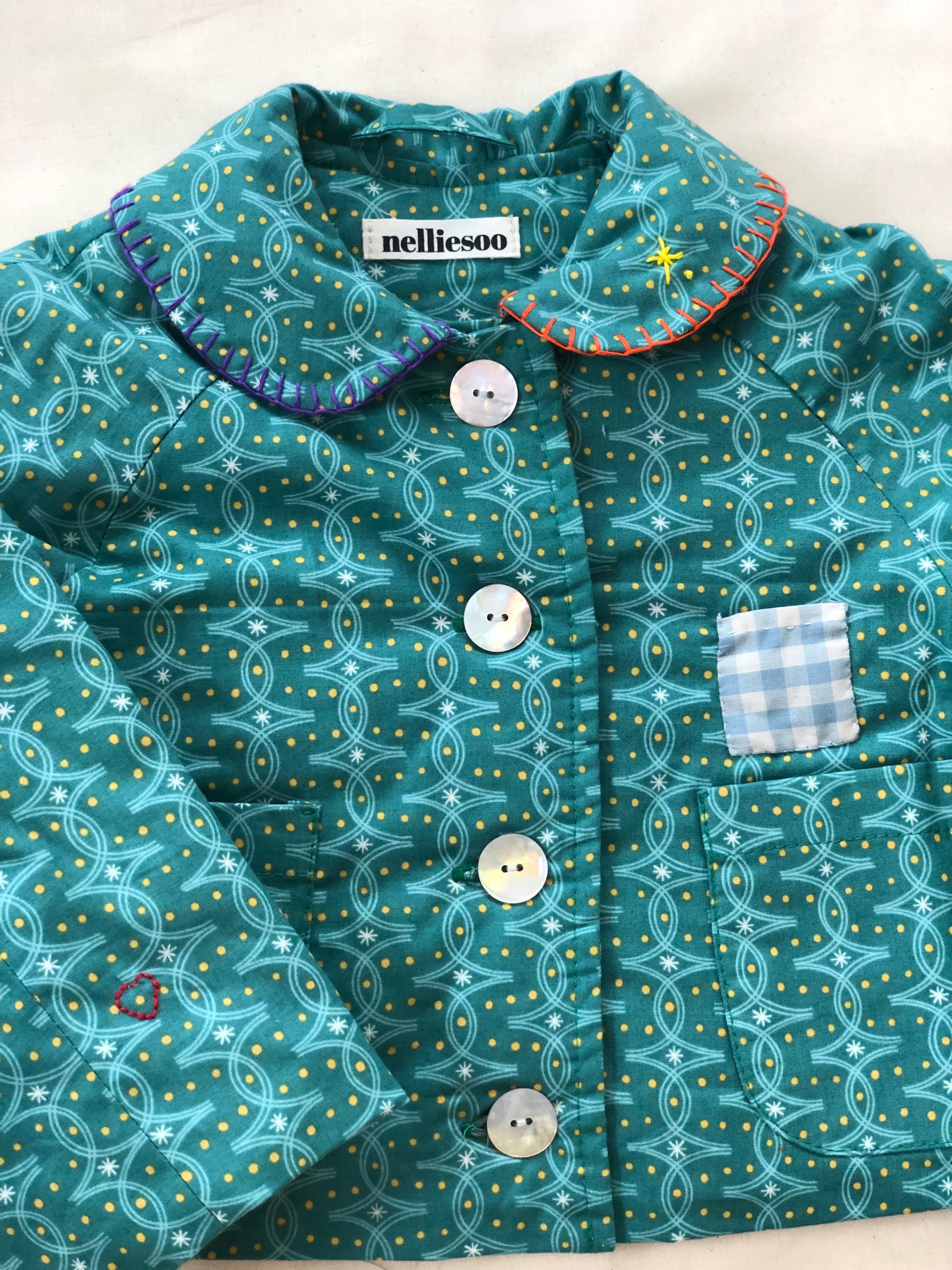 Quilt Jackets- Teal Lights