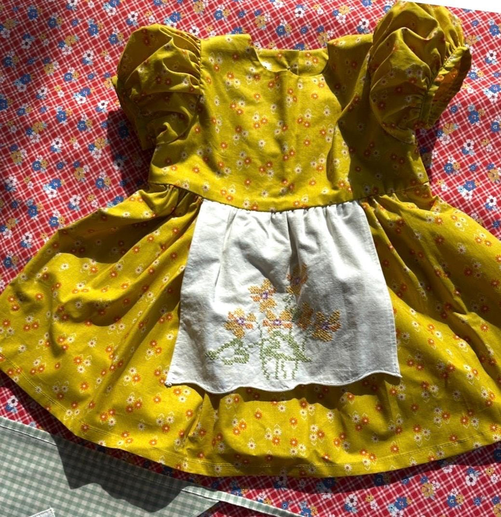 Soonim Dress - Yellow Meadow