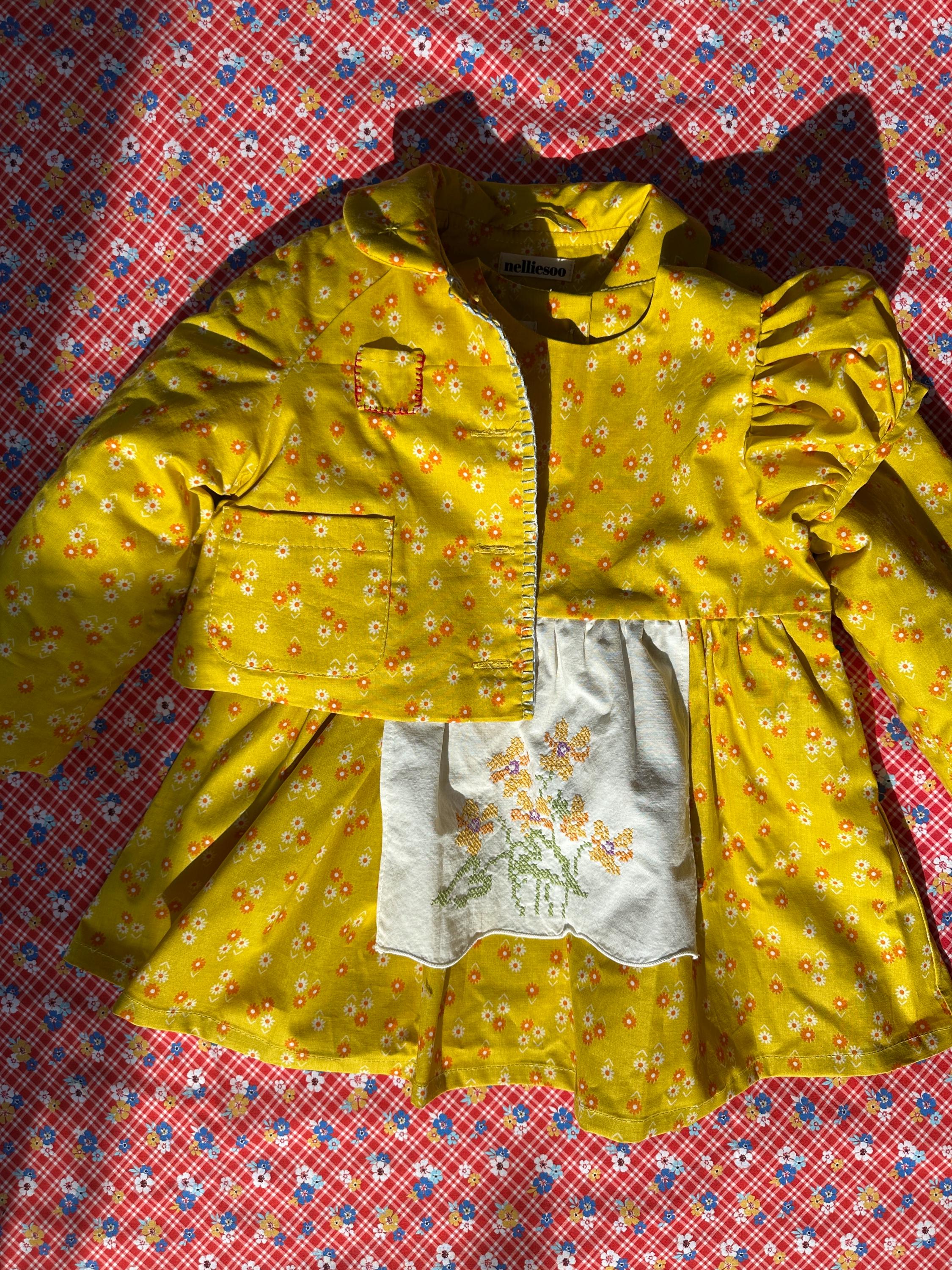 Soonim Dress - Yellow Meadow