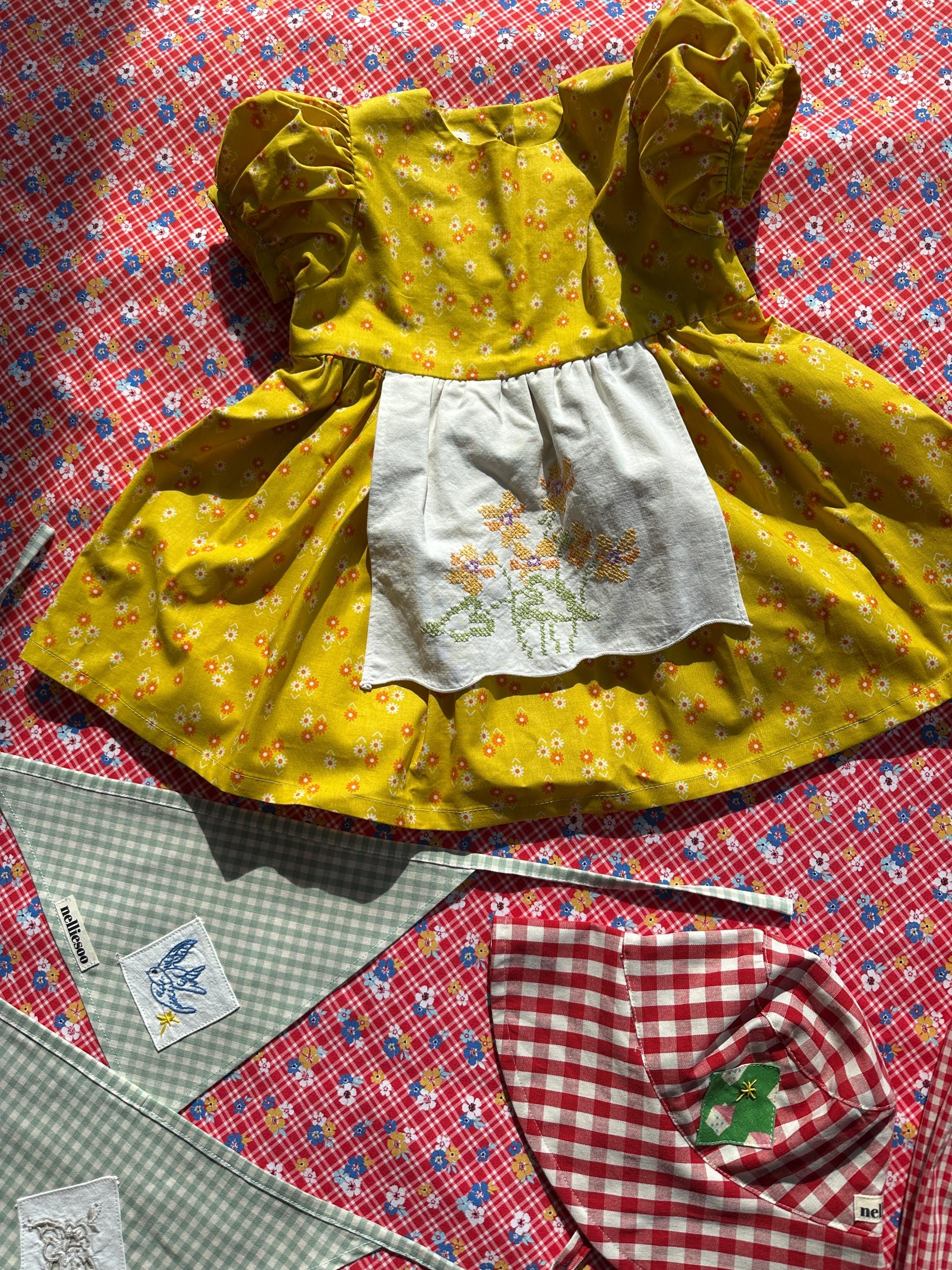 Soonim Dress - Yellow Meadow