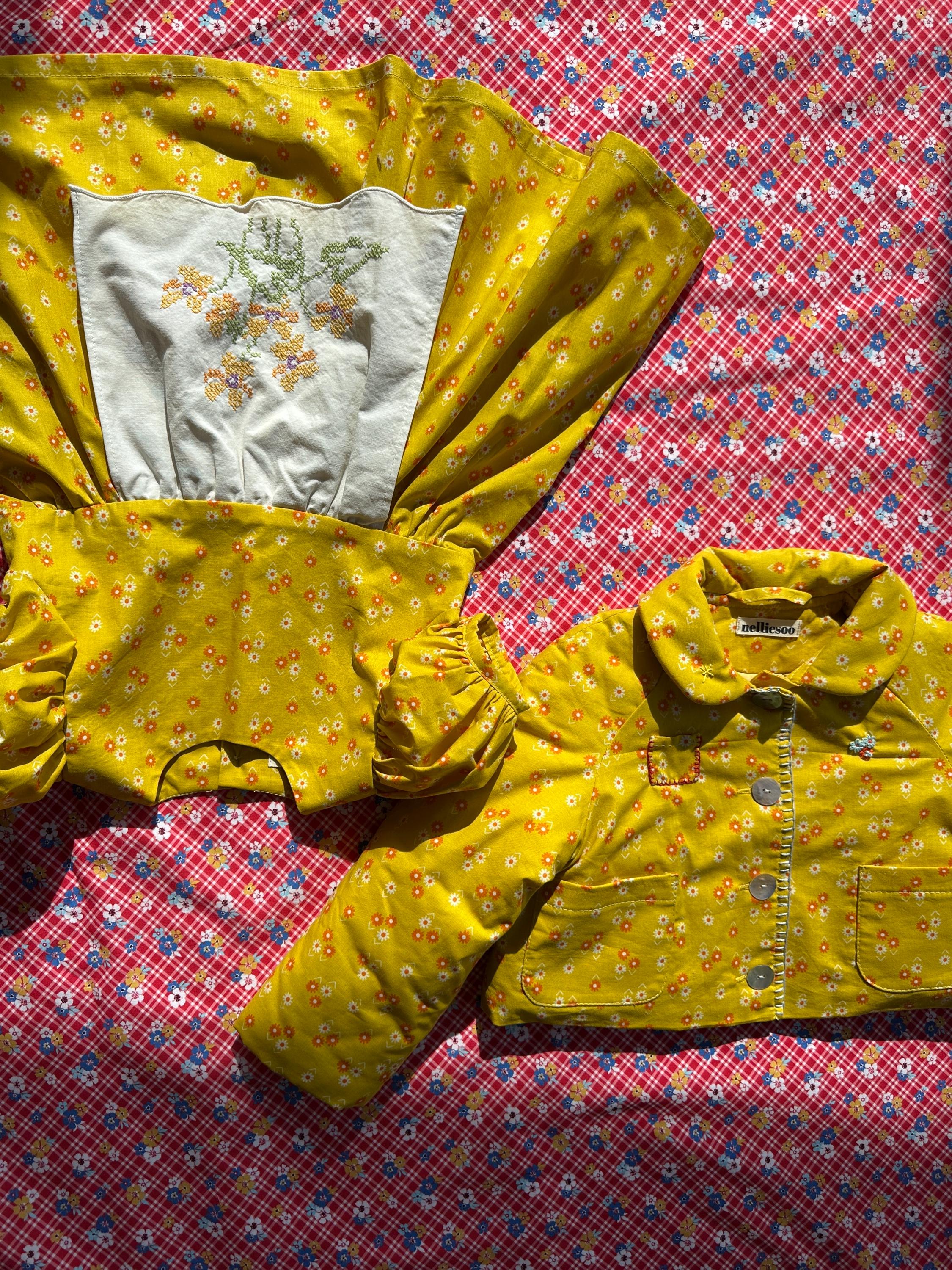 Soonim Dress - Yellow Meadow