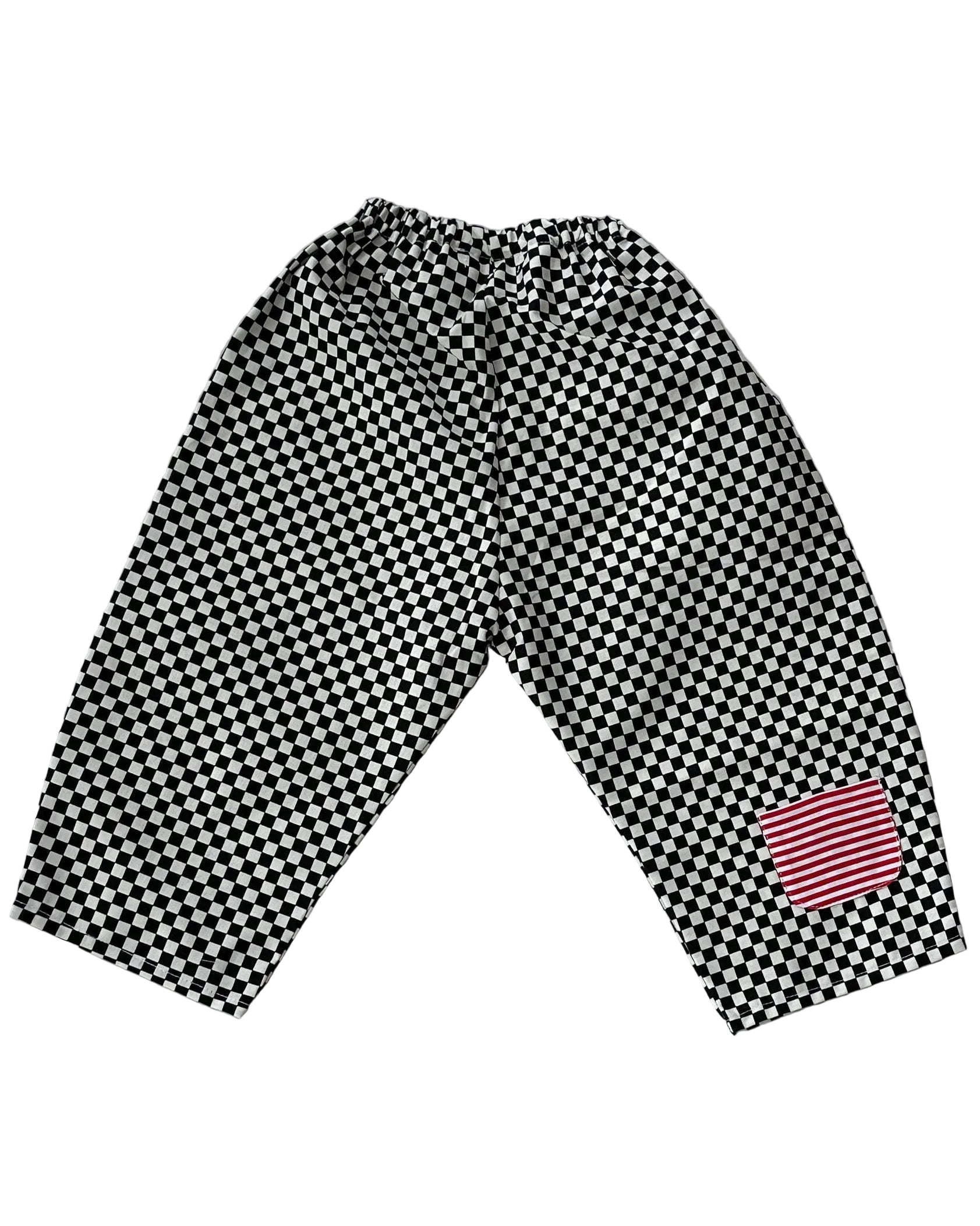 Gojengee Pants -Checker (Black)