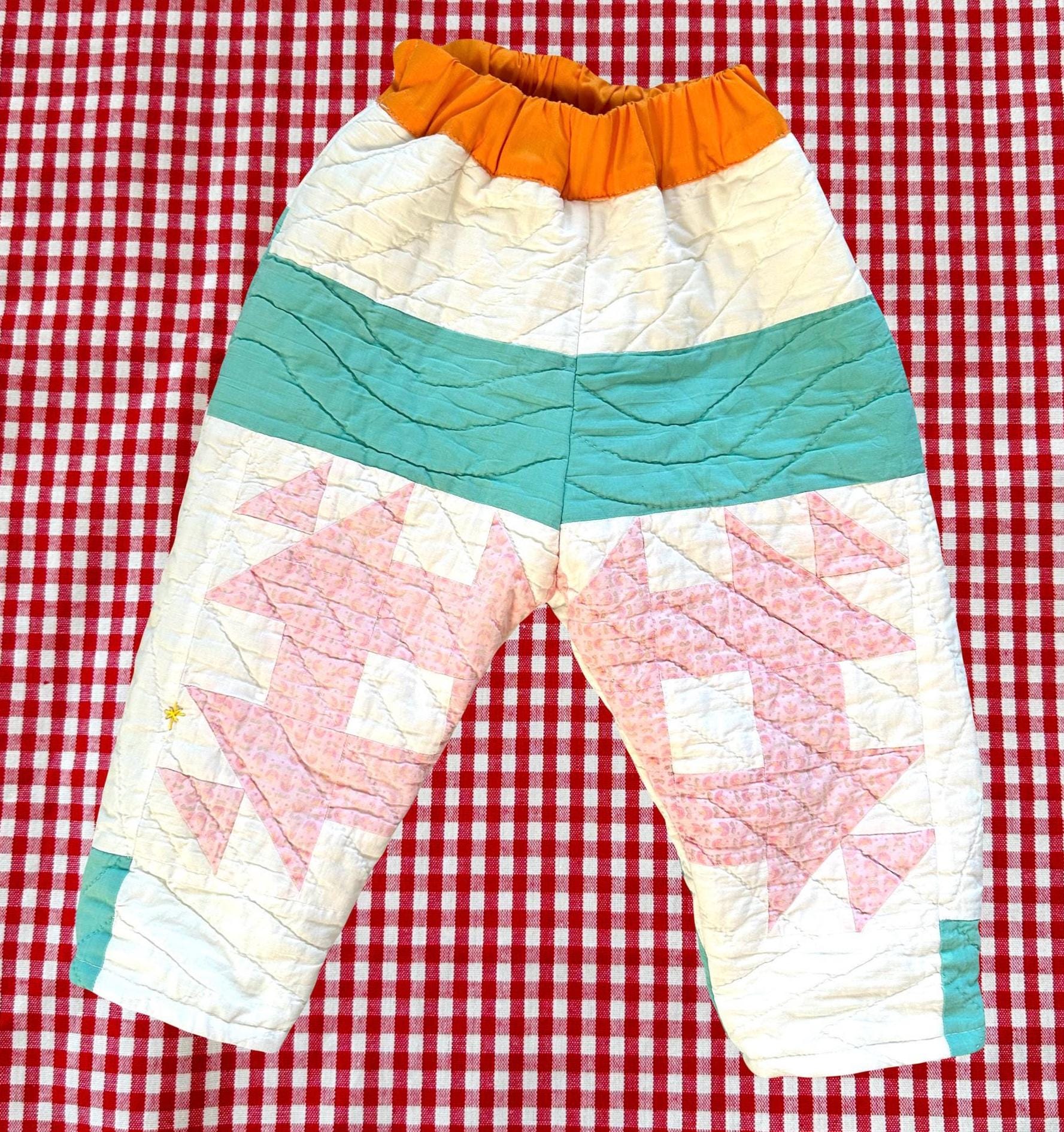 Quilt Gojengee Pants -  Flying Geese
