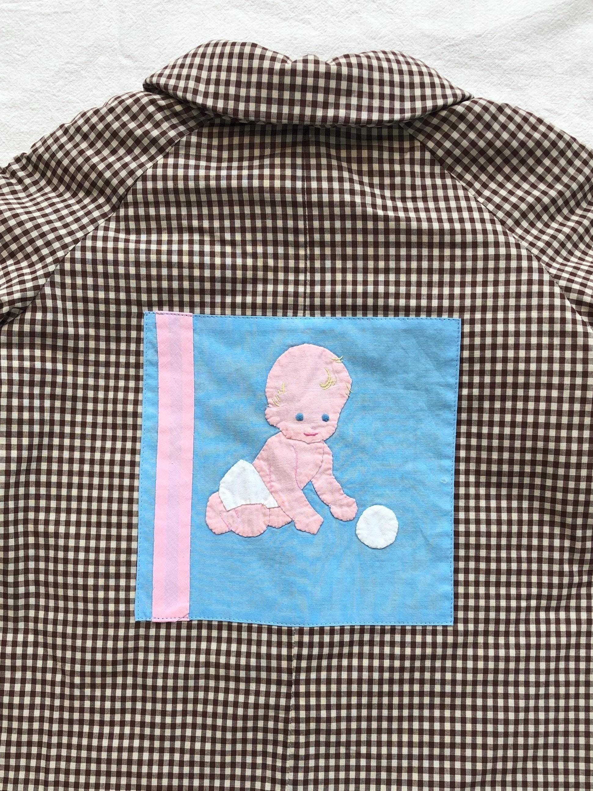 Soonbok Quilt Coat | Brown  Gingham.