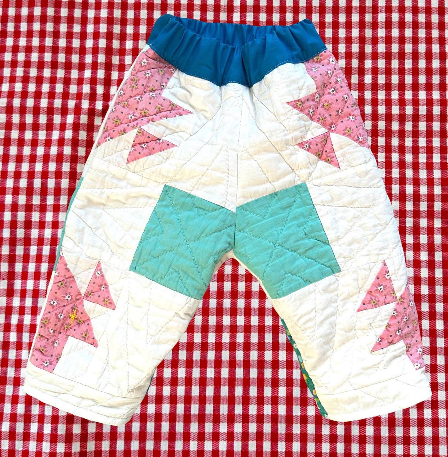 Quilt Gojengee Pants -  Flying Geese